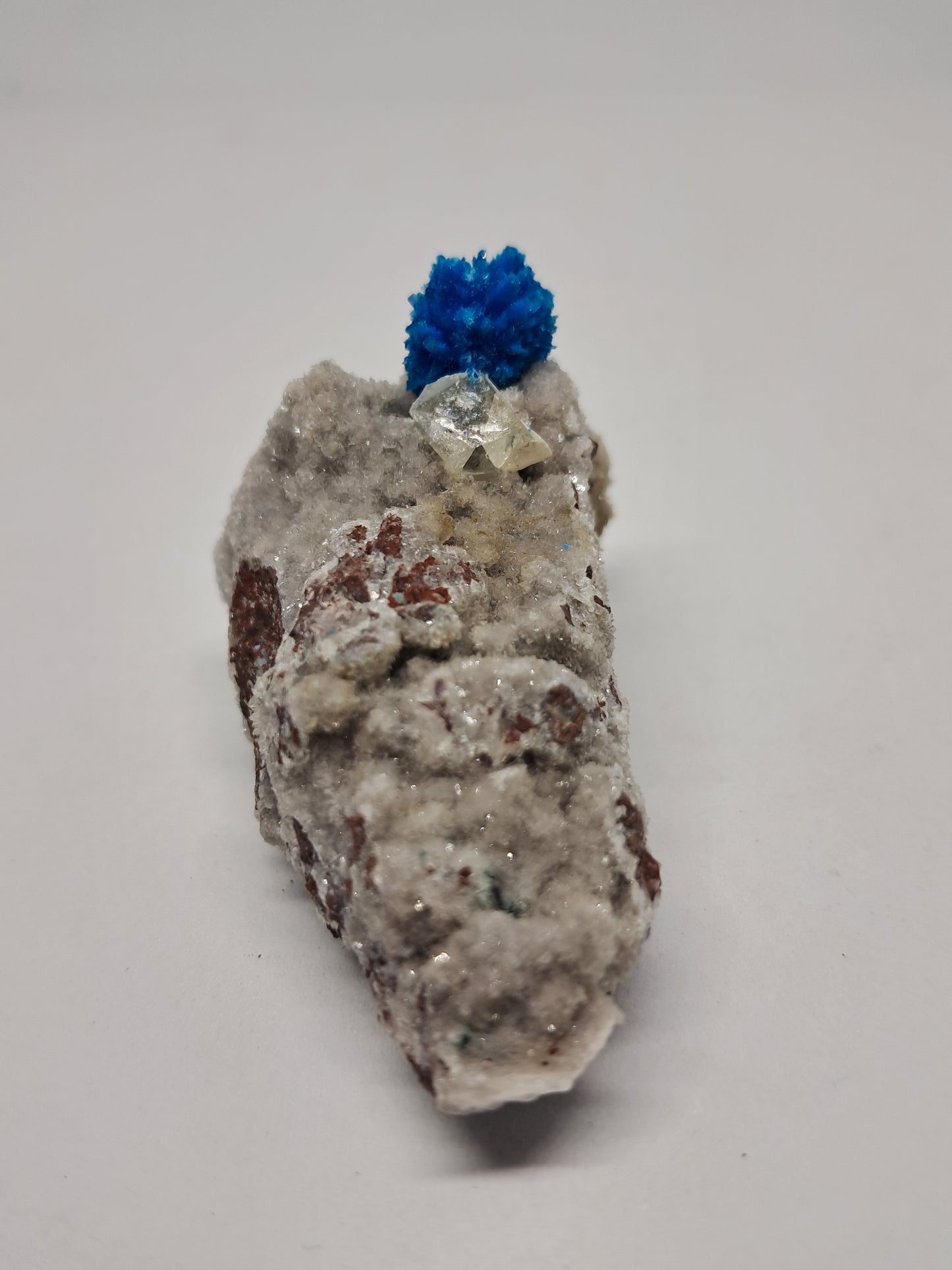 Pentagonite With Calcite On Heulandite Matrix #CV3 (Non-precious natural stone)