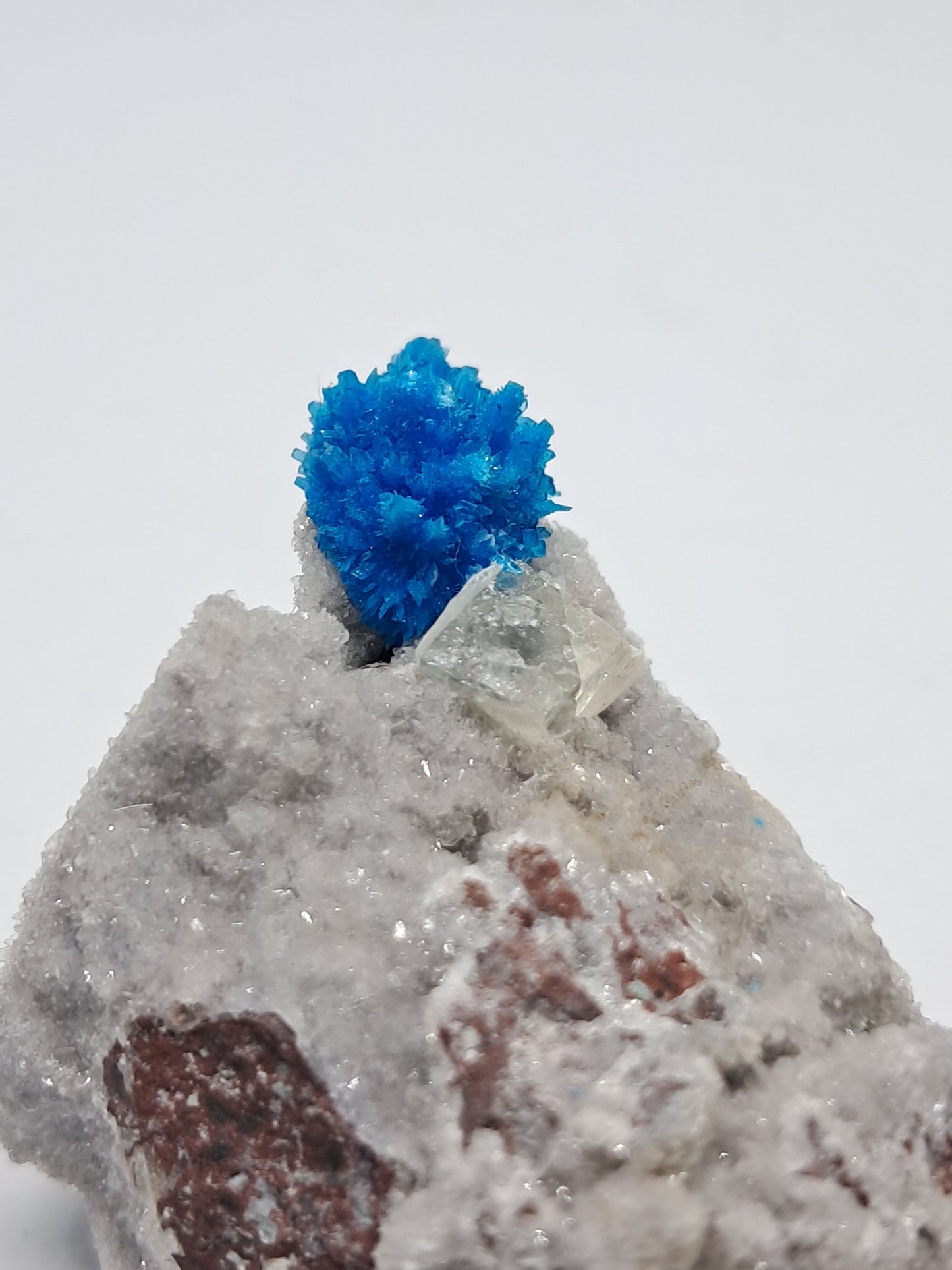 Pentagonite With Calcite On Heulandite Matrix #CV3 (Non-precious natural stone)