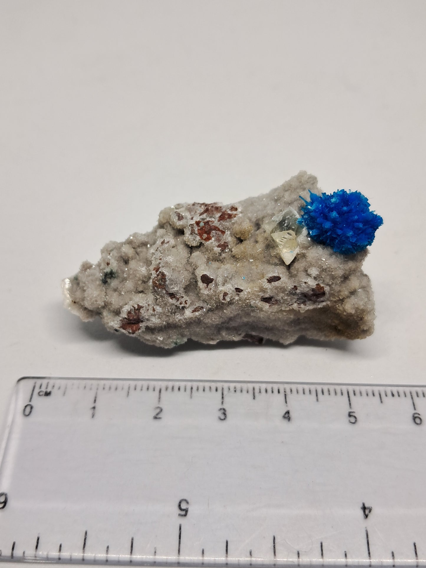Pentagonite With Calcite On Heulandite Matrix #CV3 (Non-precious natural stone)