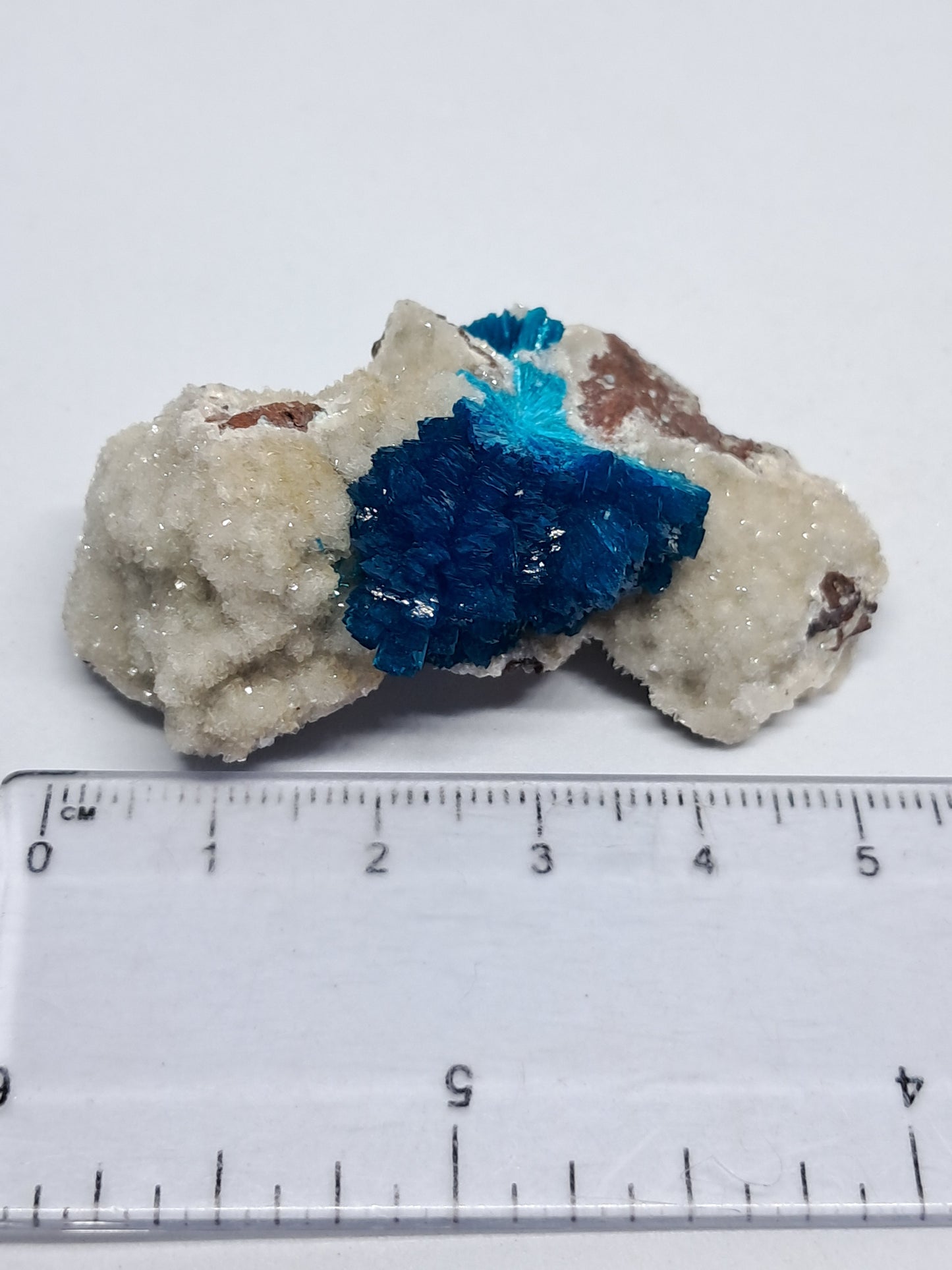 Cavansite On Heulandite Matrix (Pune) *High Quality* Rough Stone | Natural Crystal | Rare Mineral Specimen#CV8