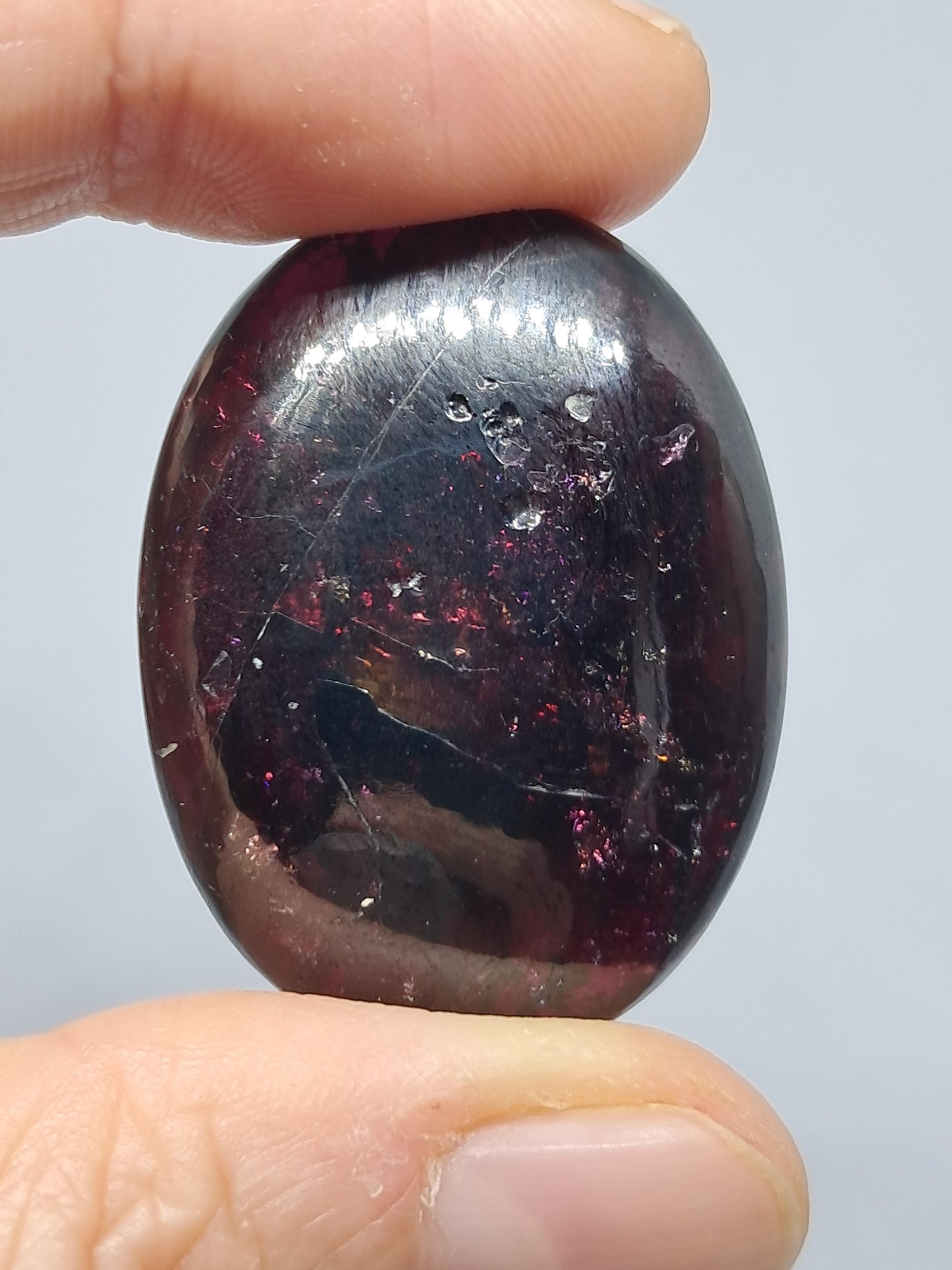 Red Garnet Palmstones #PG1