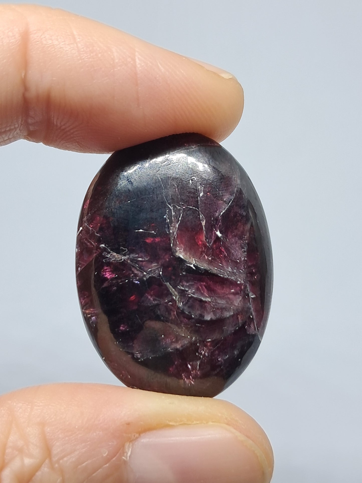 Red Garnet Palmstones #PG1