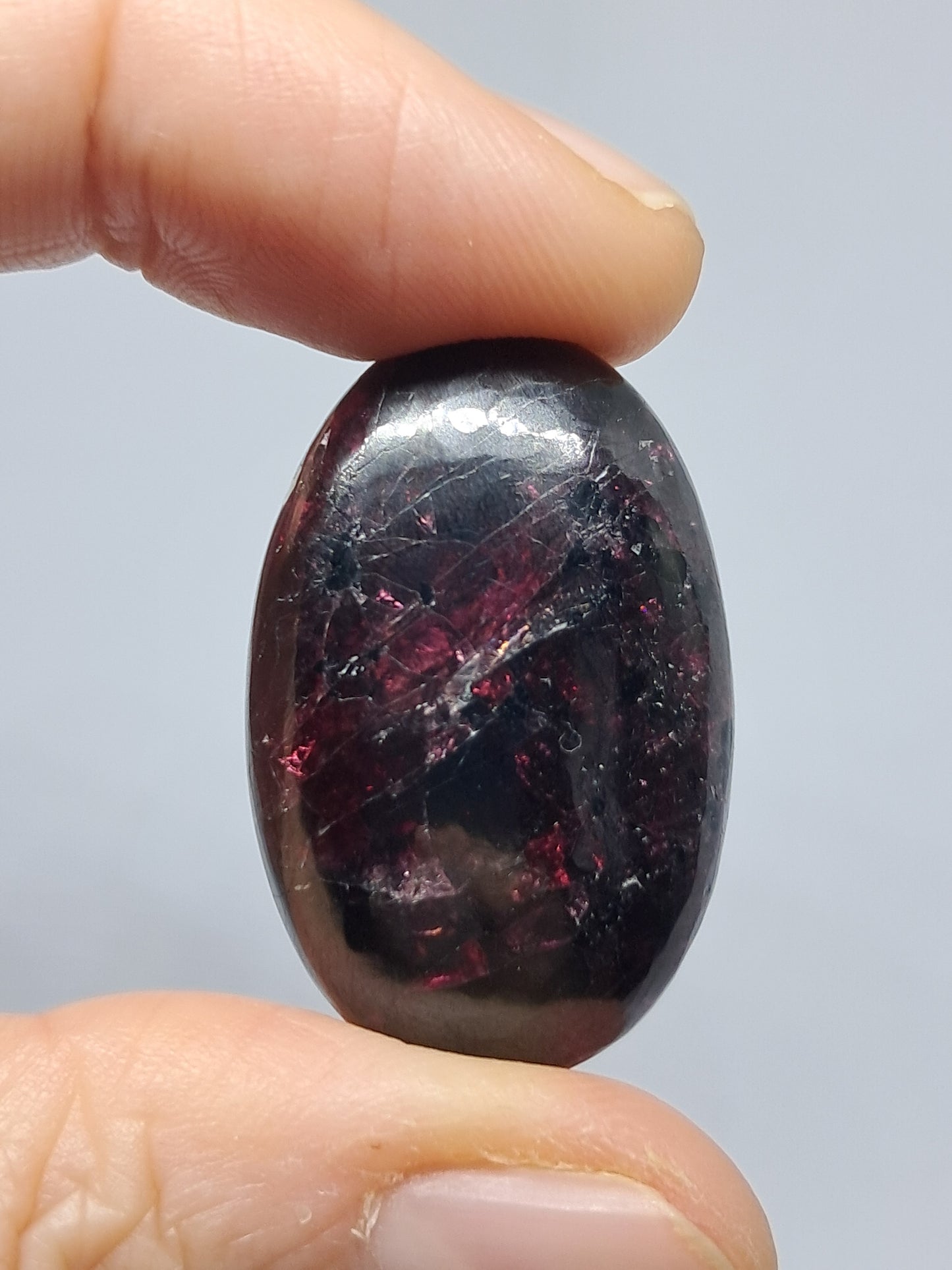 Red Garnet Palmstones #PG1