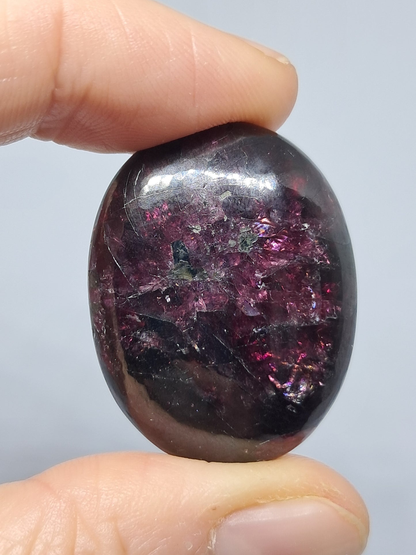 Red Garnet Palmstones #PG1