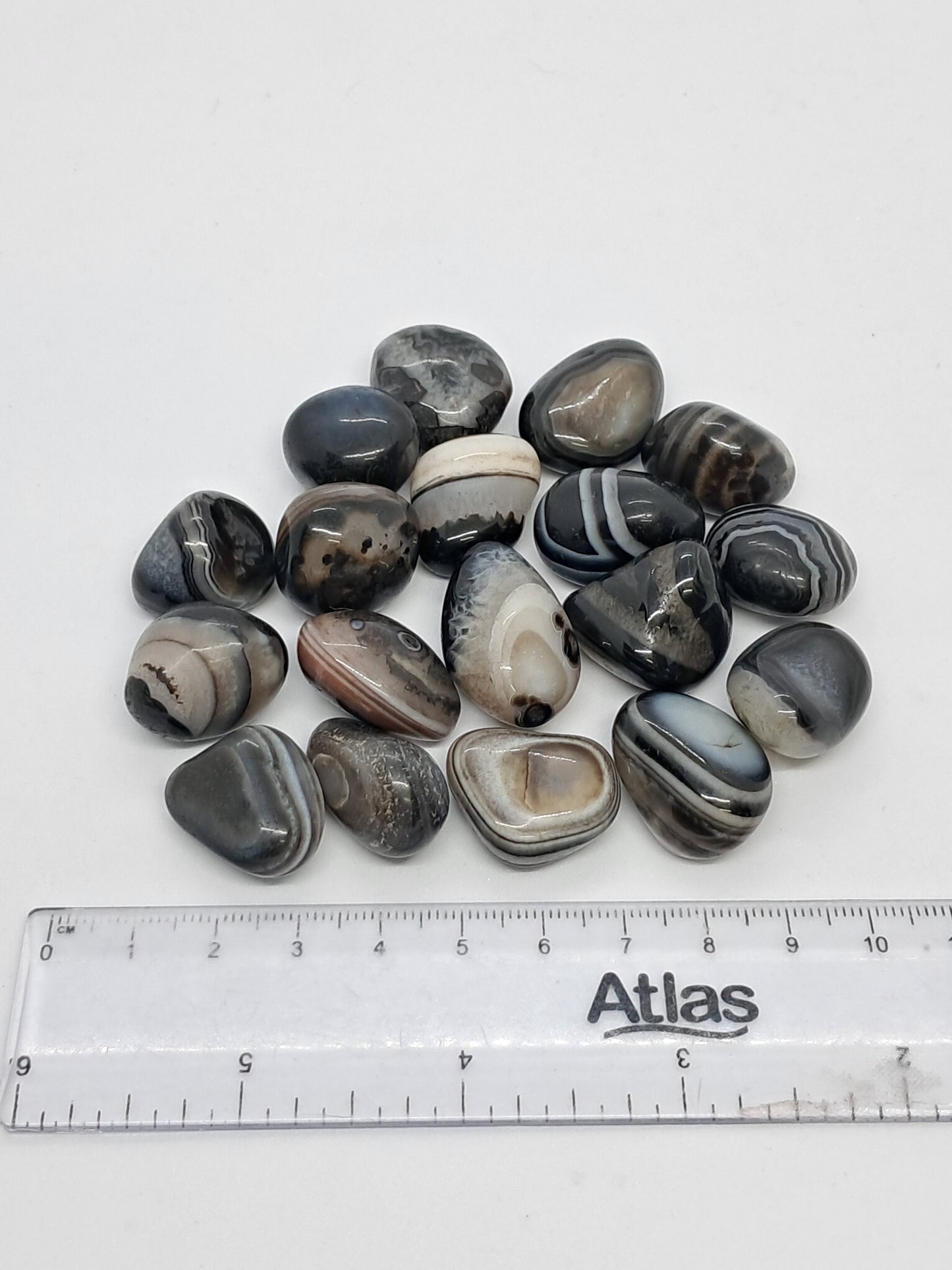 Black Sardonyx Tumbled (Non-precious stone) #SD1