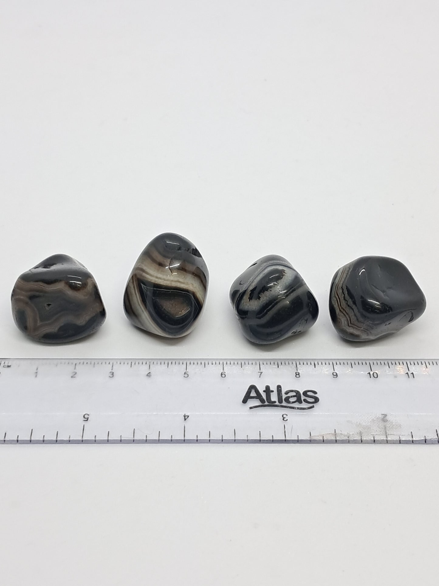 Black Sardonyx Tumbled (Non-precious stone) #SD1