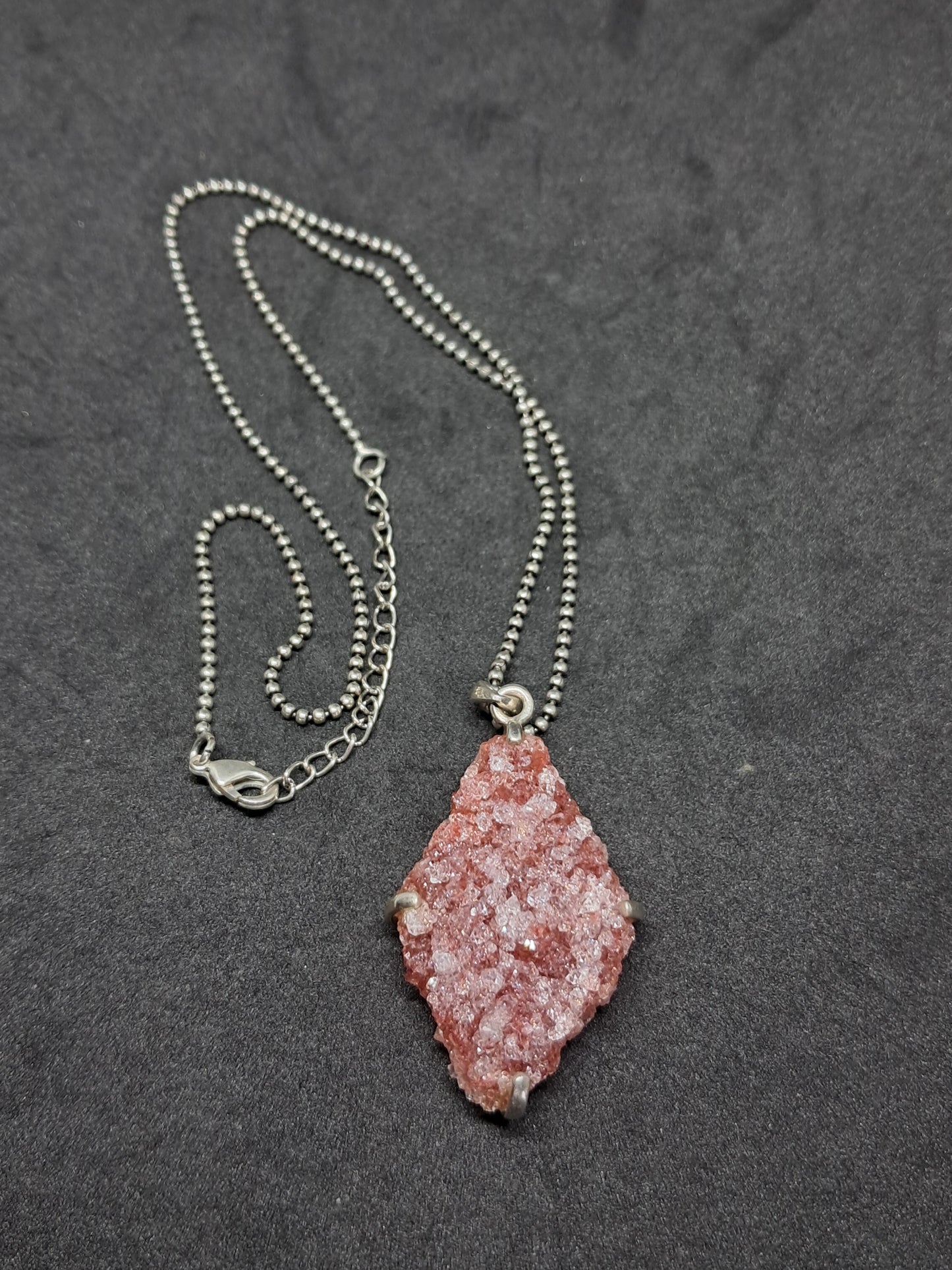 Pink Apophyllite Pendant #JL9