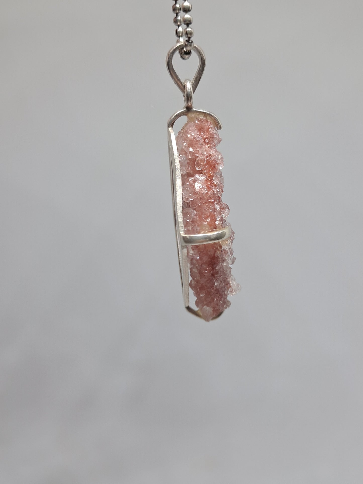 Pink Apophyllite Pendant #JL9