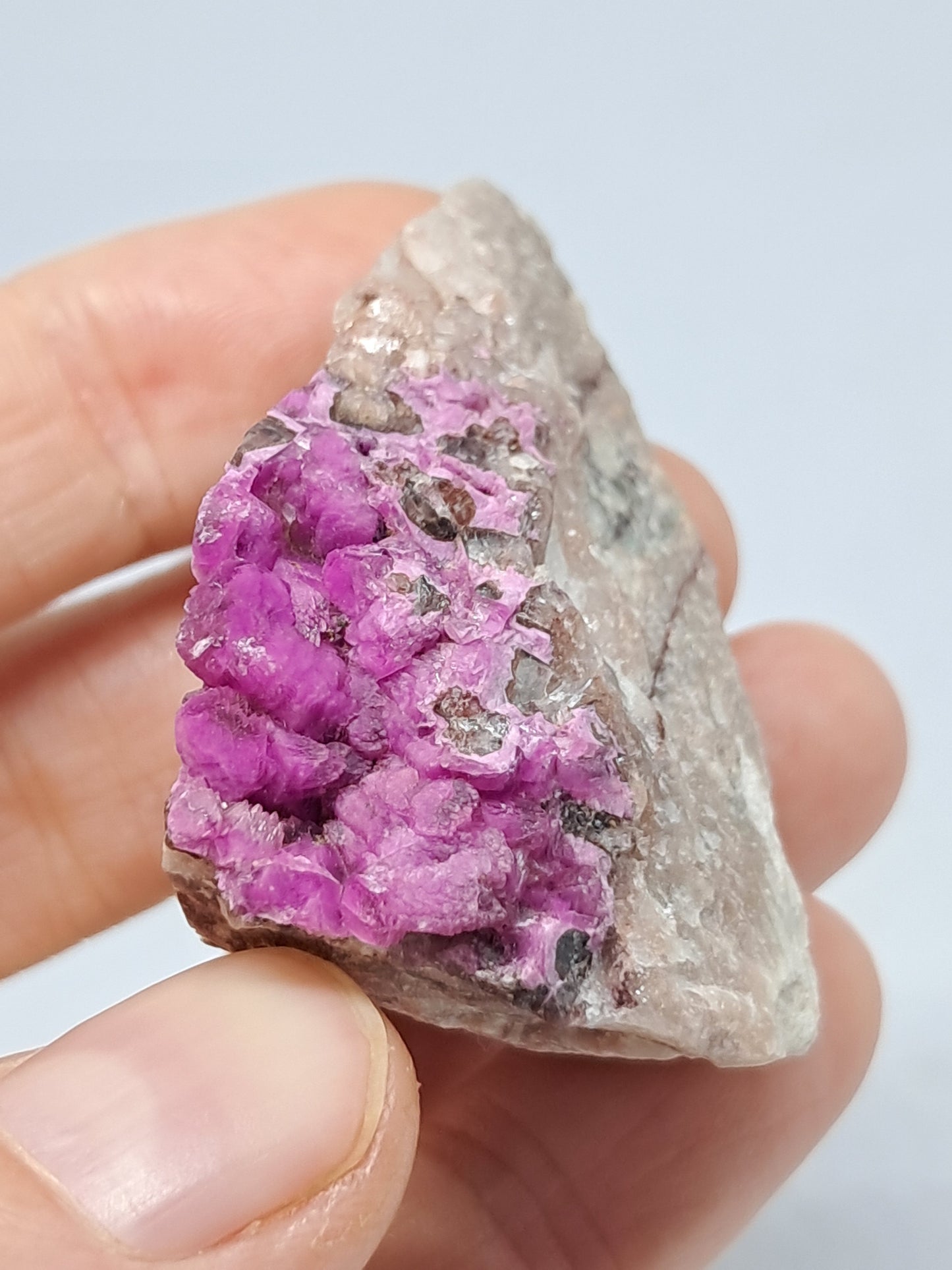 Cobaltoan Calcite (DRC) Natural Crystal Stone | Mineral Specimen #CO6