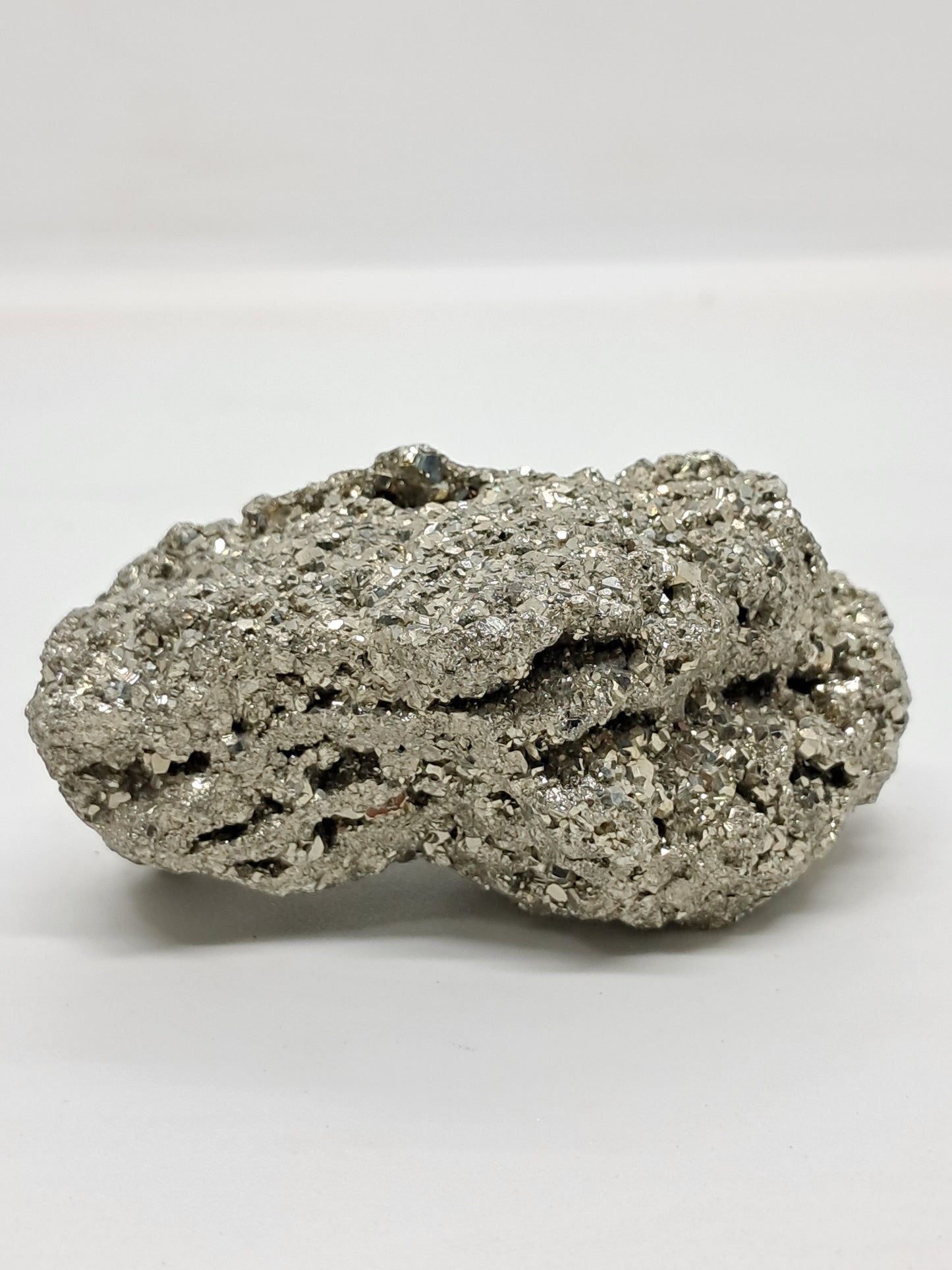 Aglomerado natural de pirita en bruto (Perú) | Ejemplar mineral | Rocas y cristales #PR1