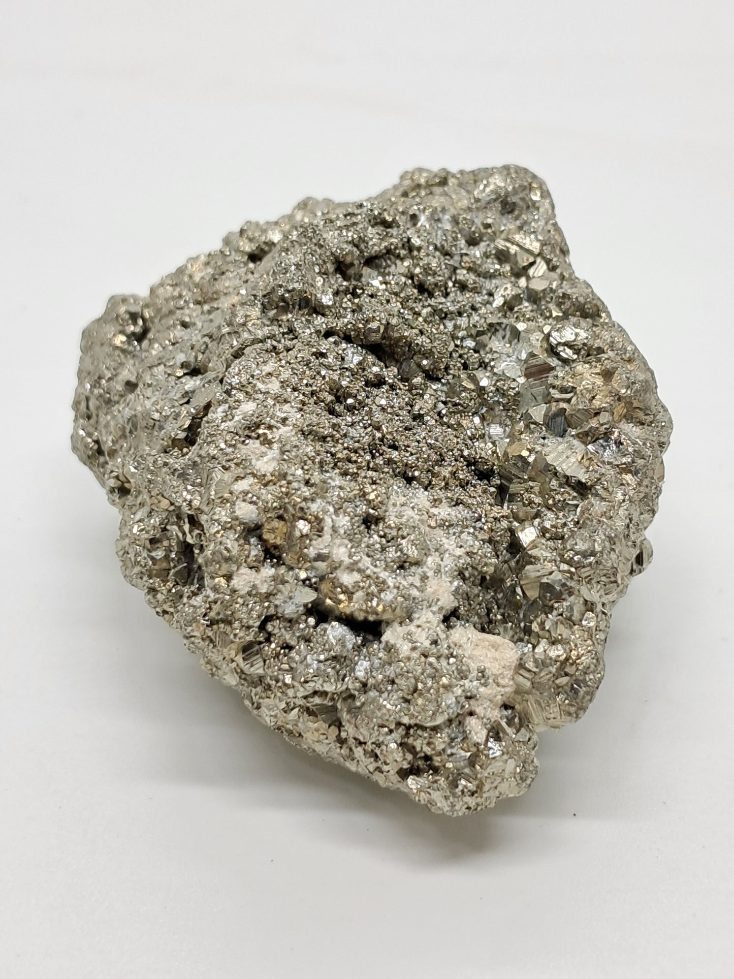 Aglomerado natural de pirita en bruto (Perú) | Ejemplar mineral | Rocas y cristales #PR2