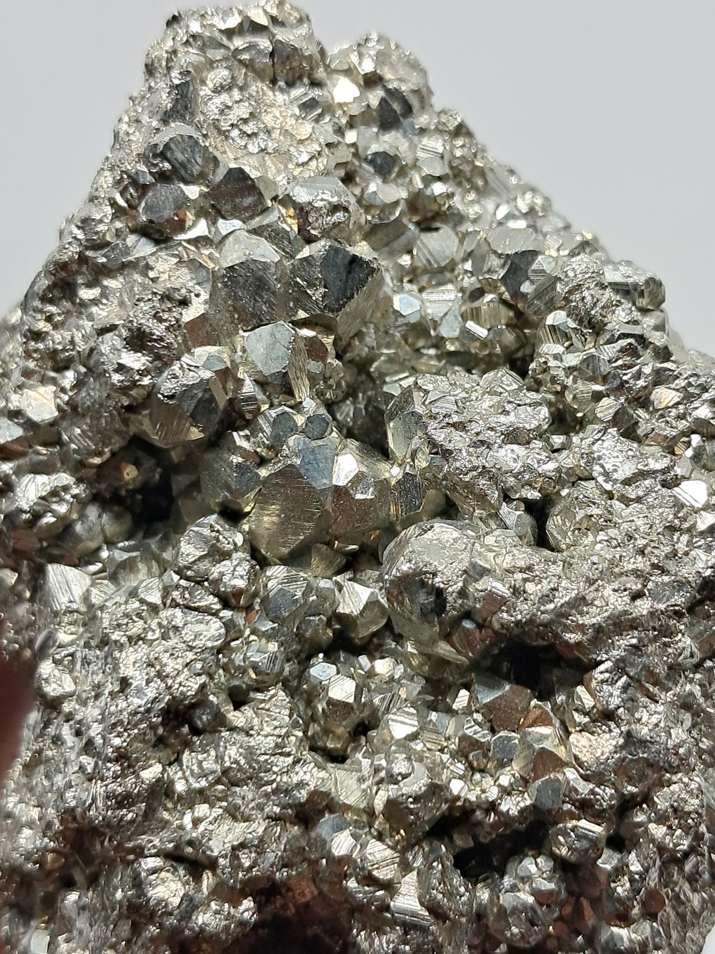 Aglomerado natural de pirita en bruto (Perú) | Ejemplar mineral | Rocas y cristales #PR2