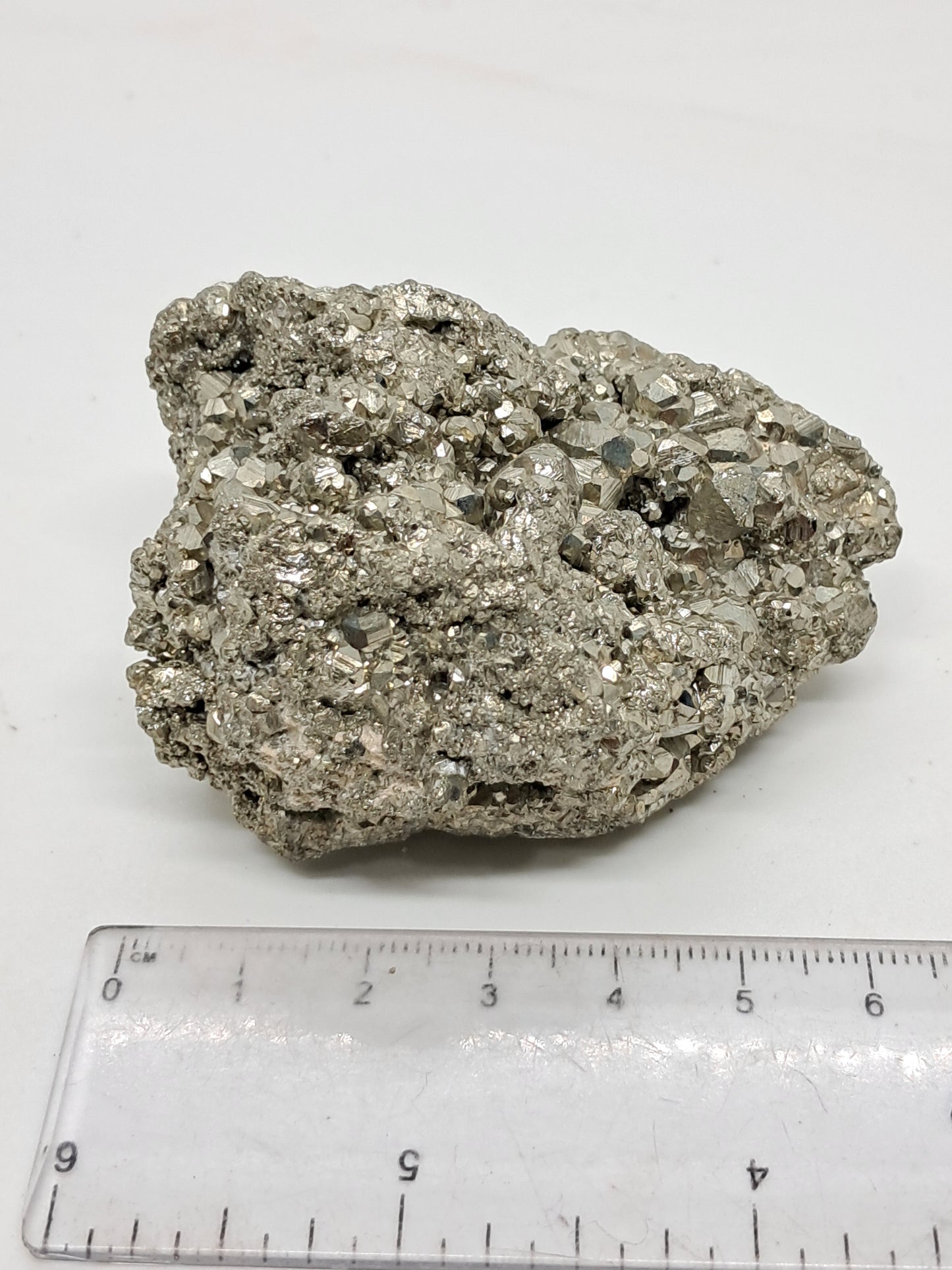 Aglomerado natural de pirita en bruto (Perú) | Ejemplar mineral | Rocas y cristales #PR2