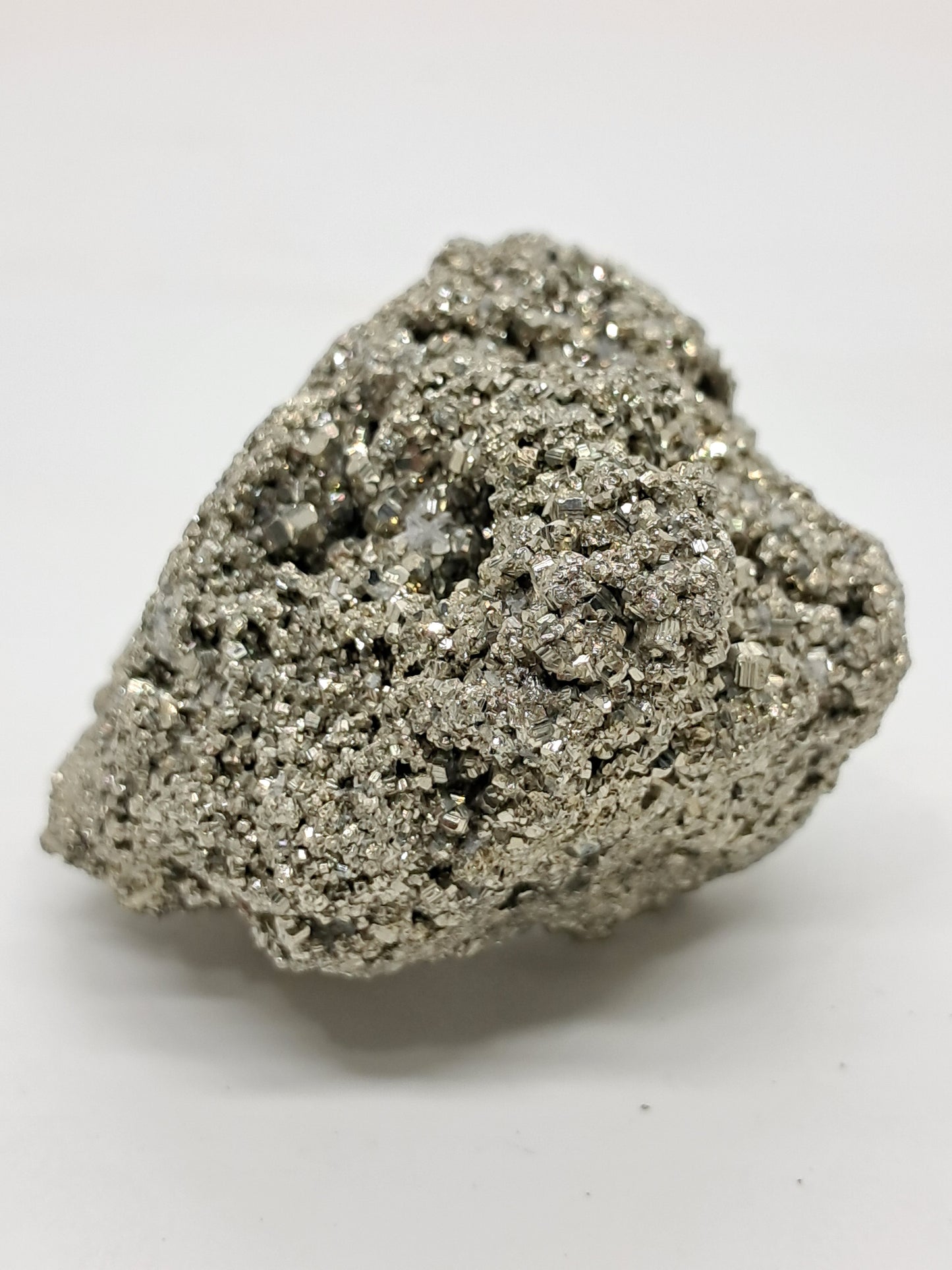 Aglomerado natural de pirita en bruto (Perú) | Ejemplar mineral | Rocas y cristales #PR5