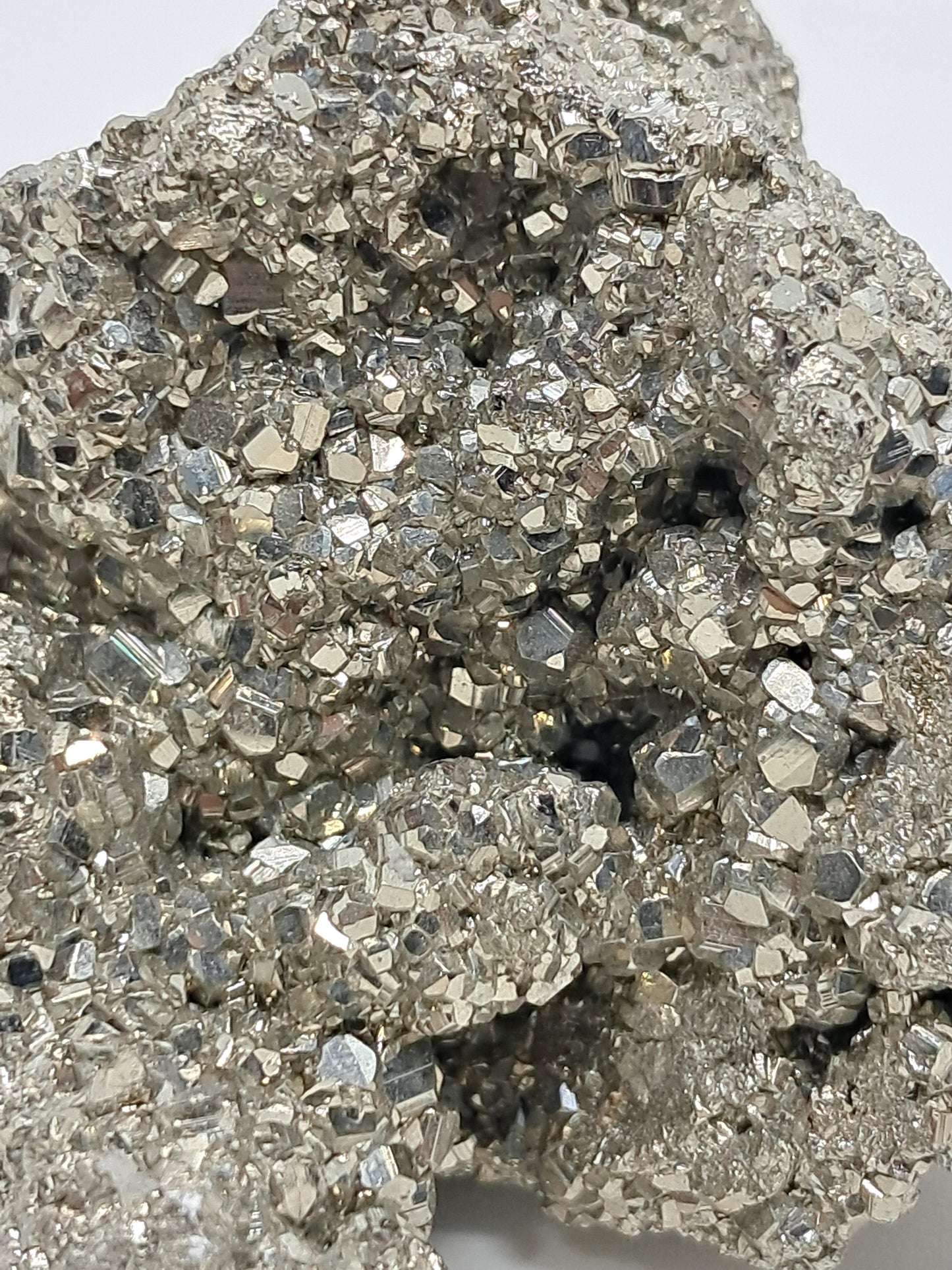 Aglomerado natural de pirita en bruto (Perú) | Ejemplar mineral | Rocas y cristales #PR5