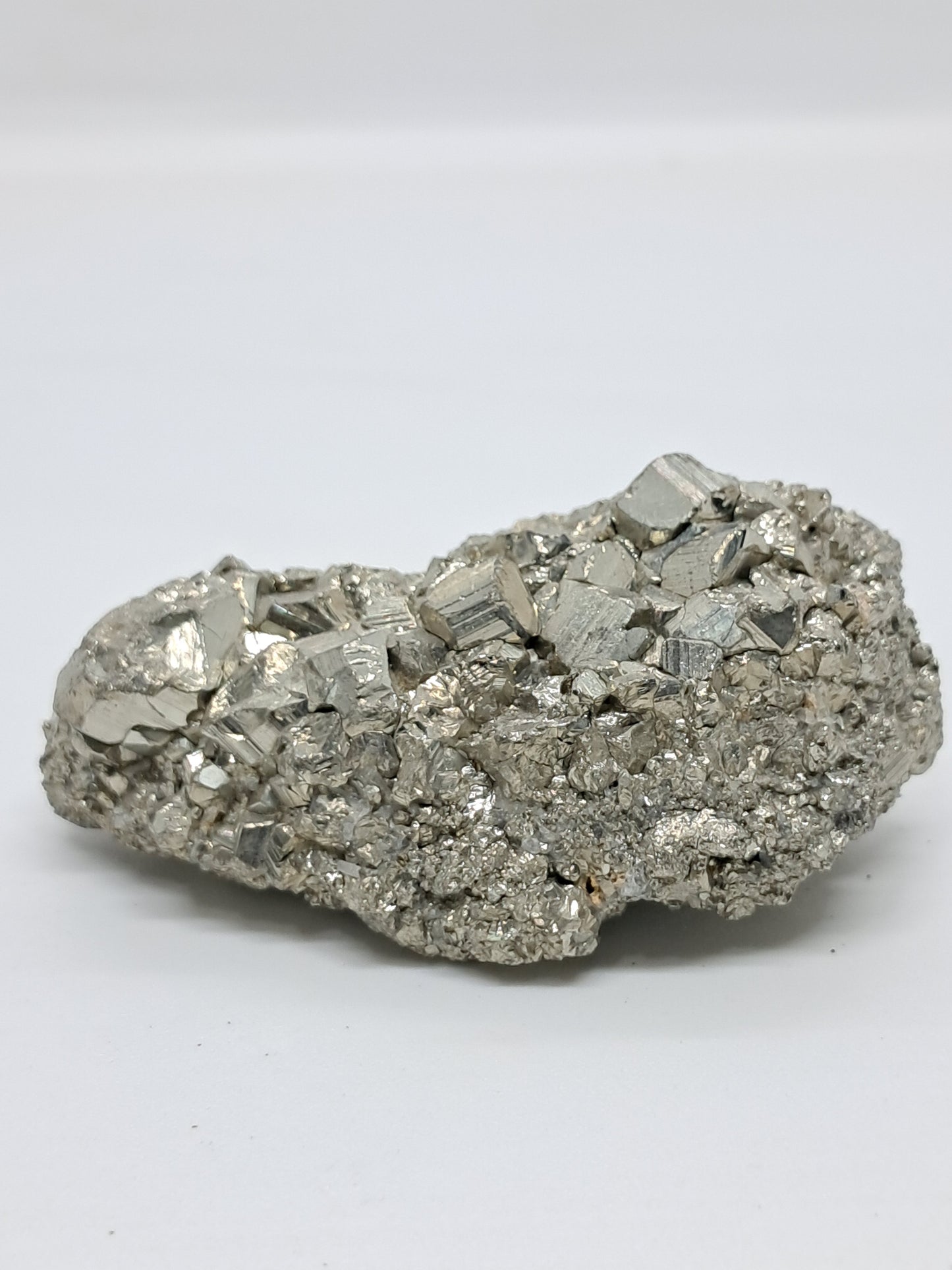 Aglomerado natural de pirita en bruto (Perú) | Ejemplar mineral | Rocas y cristales #PR6