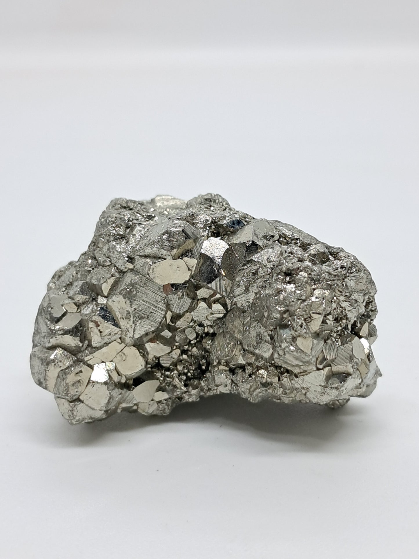 Aglomerado natural de pirita en bruto (Perú) | Ejemplar mineral | Rocas y cristales #PR7