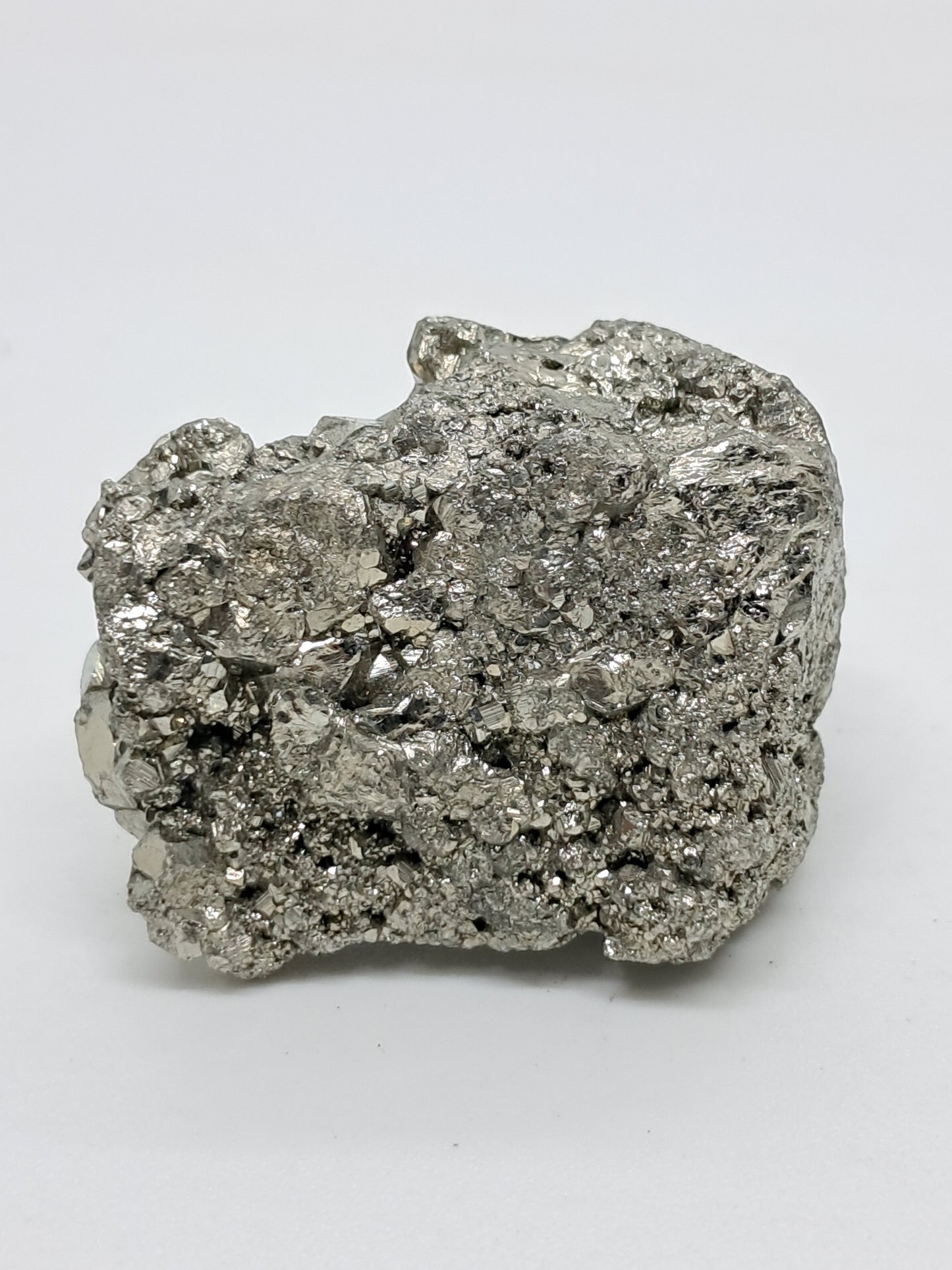 Aglomerado natural de pirita en bruto (Perú) | Ejemplar mineral | Rocas y cristales #PR7