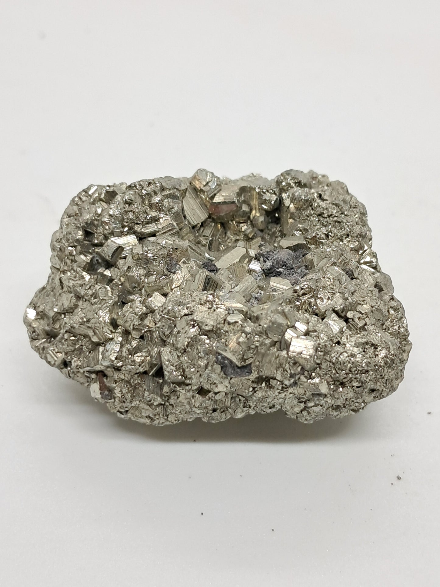 Aglomerado natural de pirita en bruto (Perú) | Ejemplar mineral | Rocas y cristales #PR8