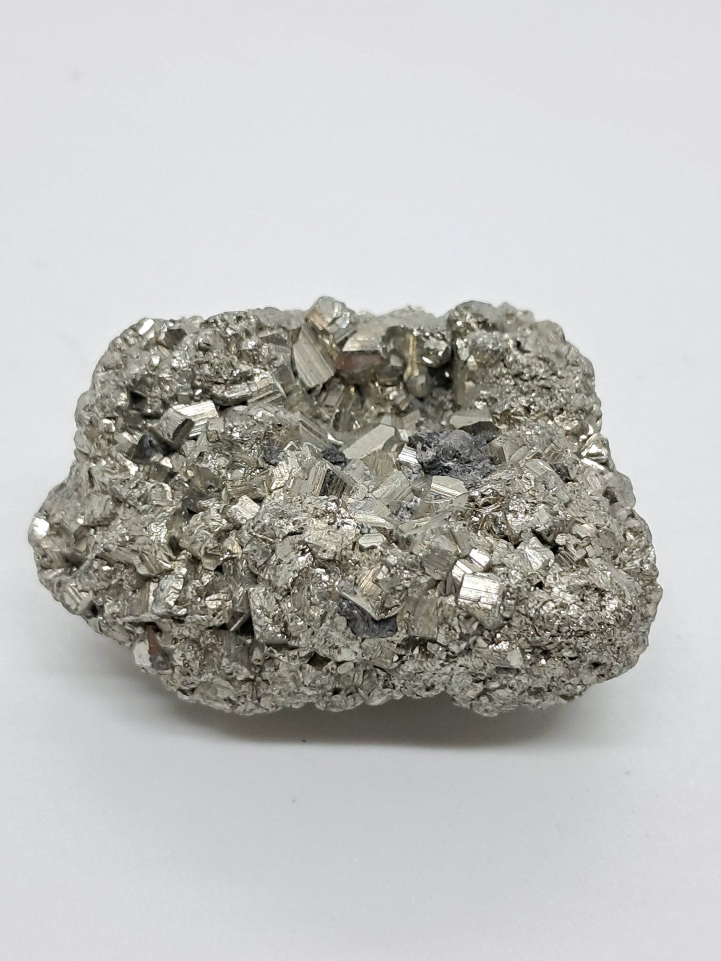 Aglomerado natural de pirita en bruto (Perú) | Ejemplar mineral | Rocas y cristales #PR8