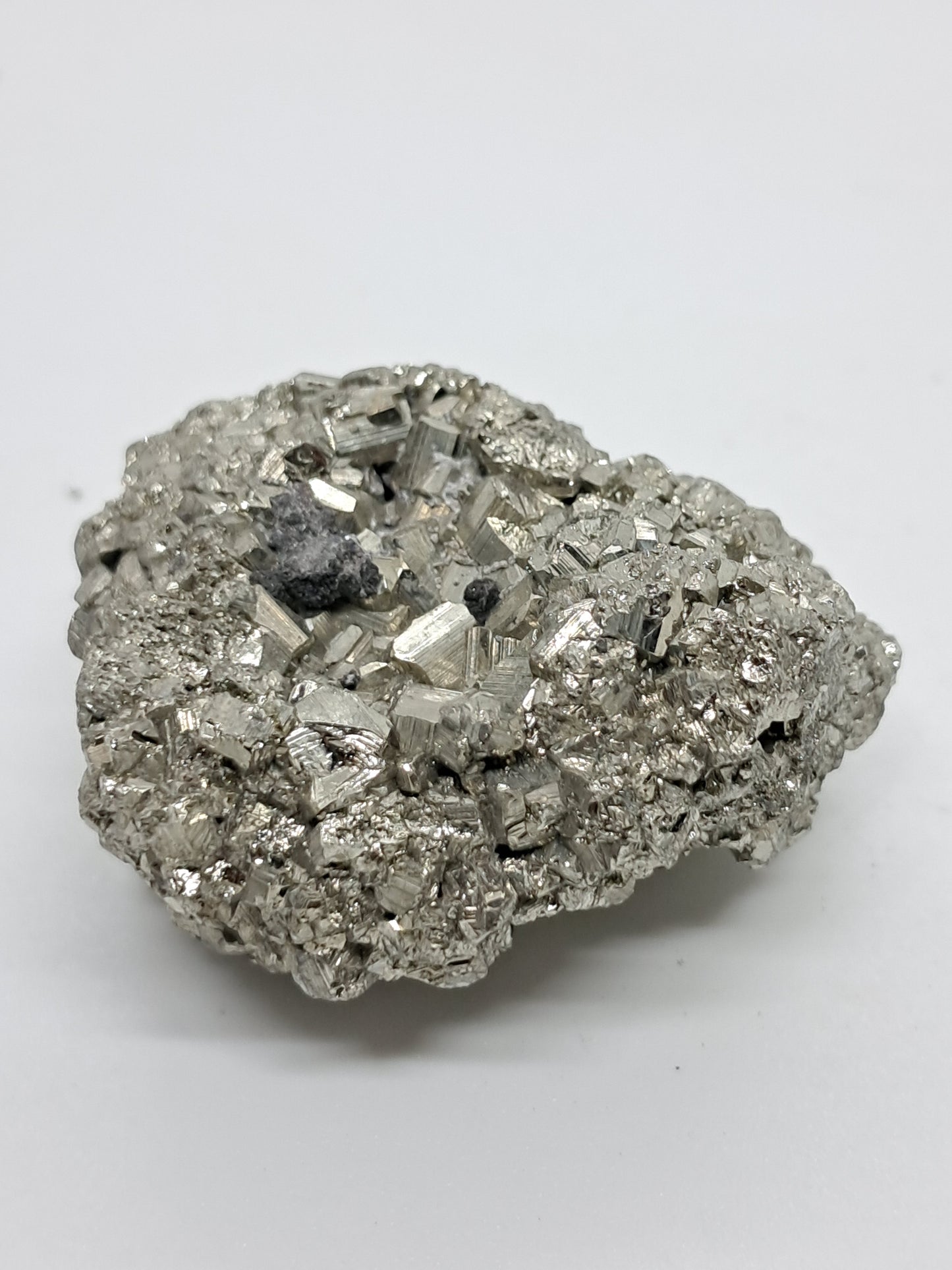 Aglomerado natural de pirita en bruto (Perú) | Ejemplar mineral | Rocas y cristales #PR8