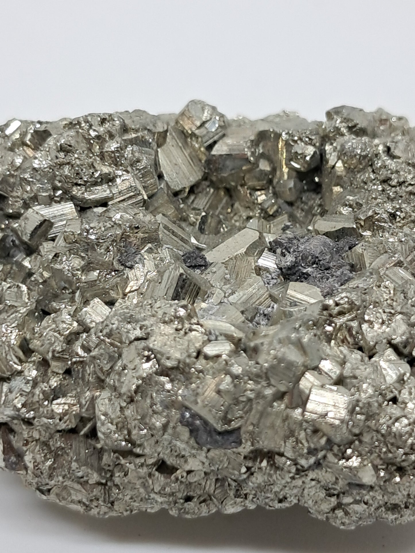 Aglomerado natural de pirita en bruto (Perú) | Ejemplar mineral | Rocas y cristales #PR8