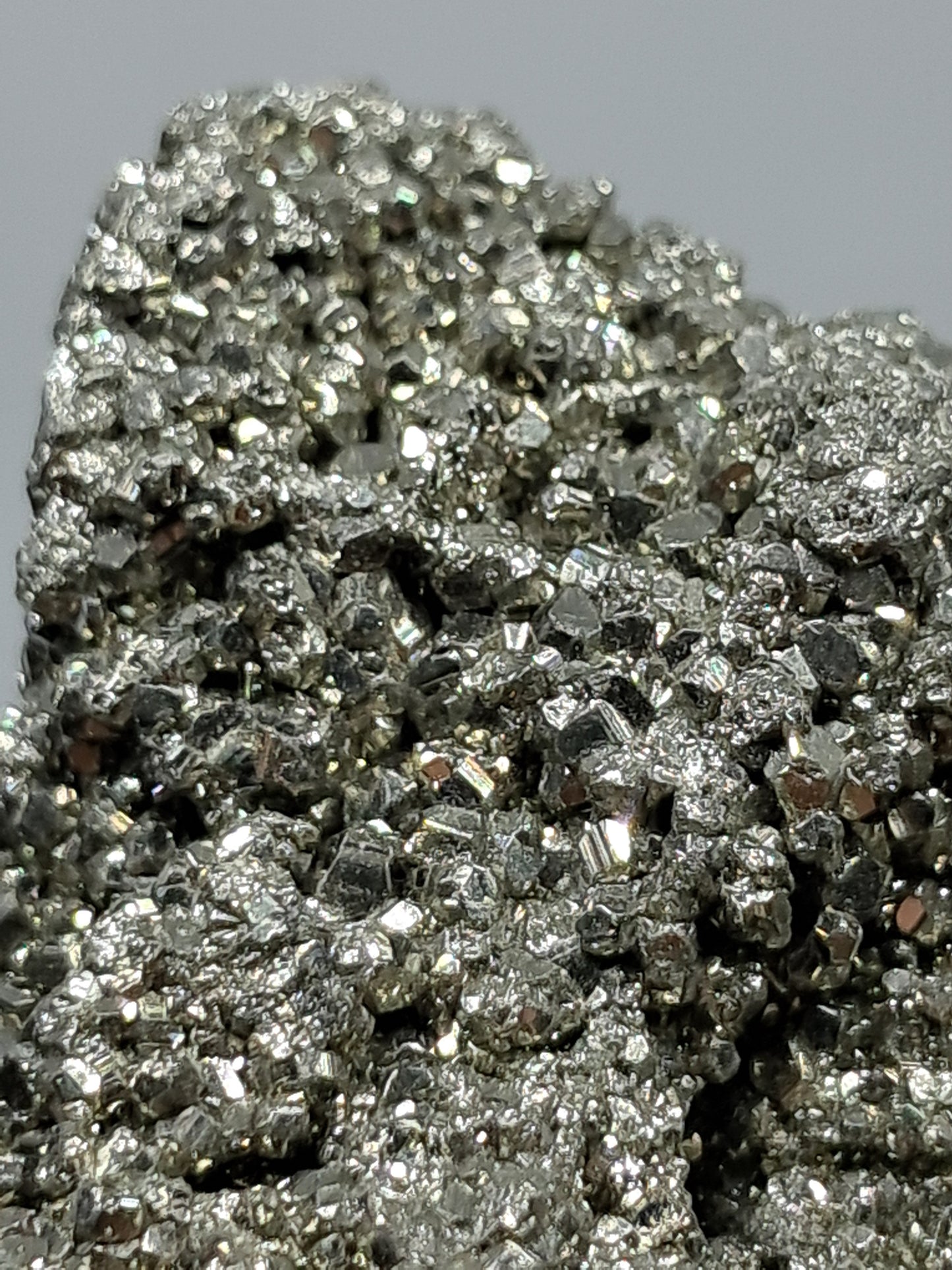 Aglomerado natural de pirita en bruto (Perú) | Ejemplar mineral | Rocas y cristales #PR9