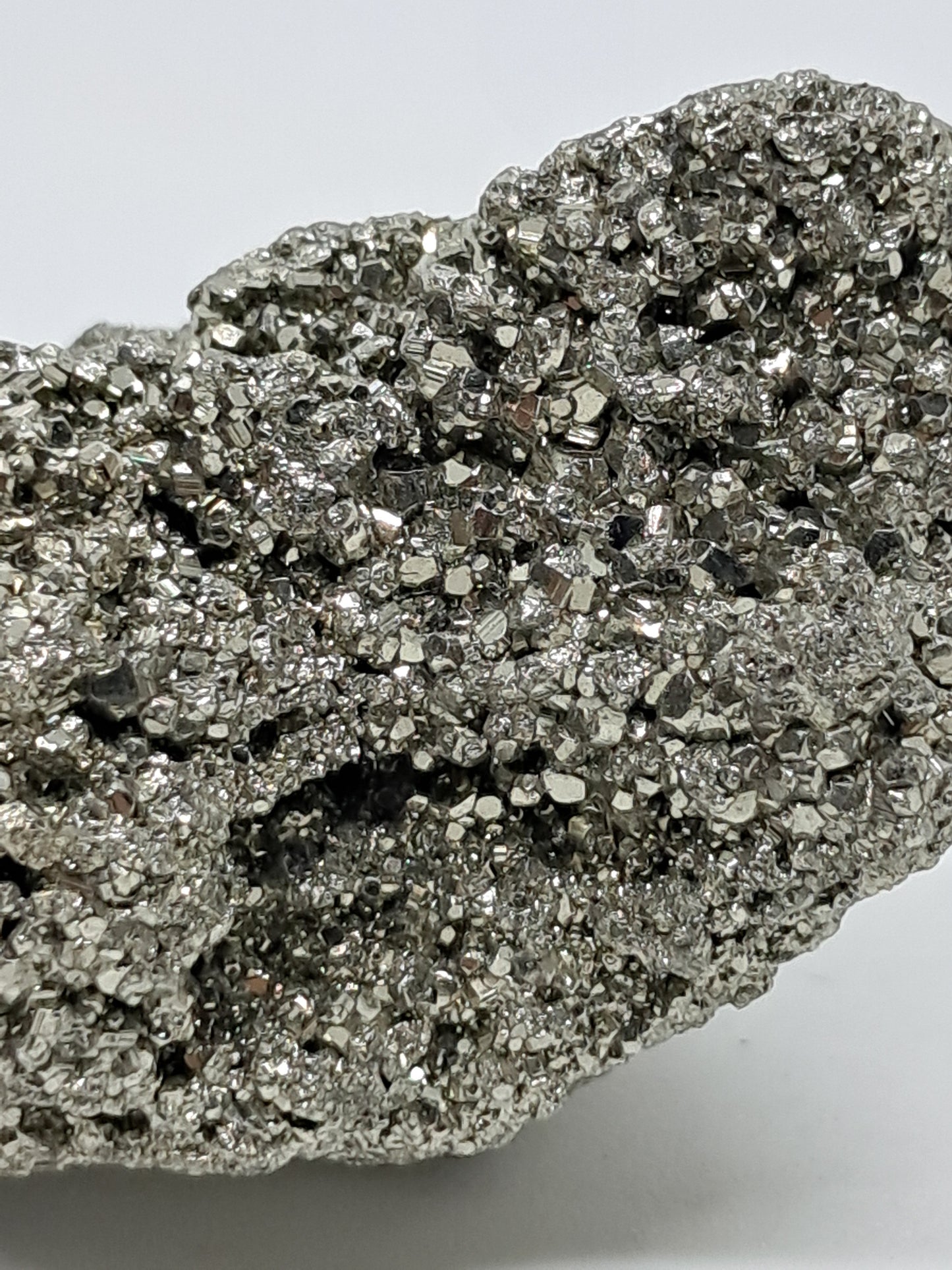 Aglomerado natural de pirita en bruto (Perú) | Ejemplar mineral | Rocas y cristales #PR9