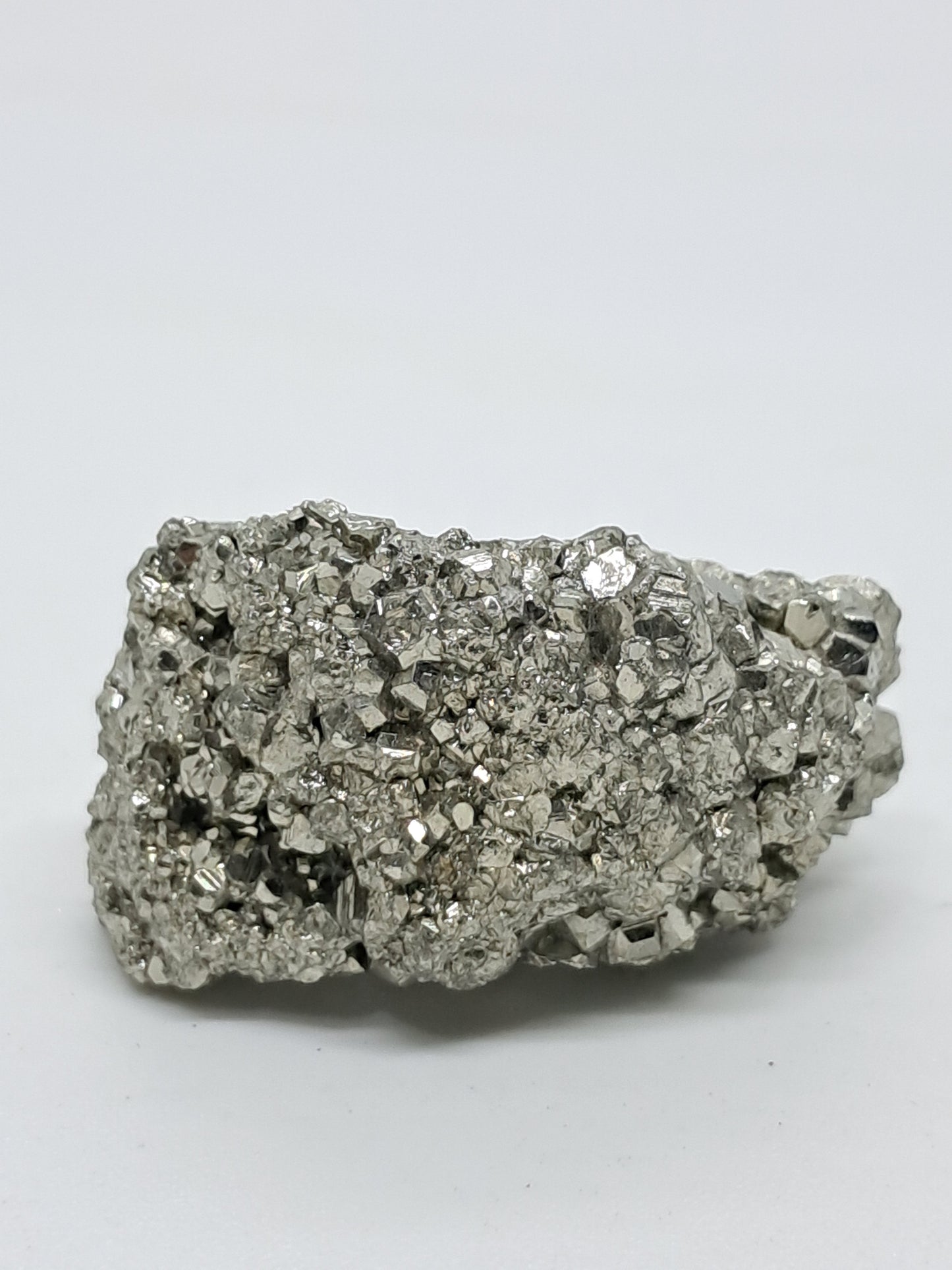 Aglomerado natural de pirita en bruto (Perú) | Ejemplar mineral | Rocas y cristales #PR12