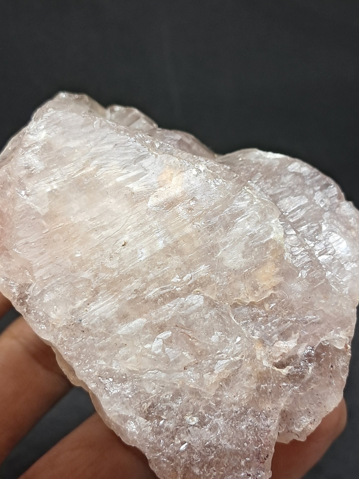 Elestial Quartz w/ Amethyst and Hematite Inclusions (Karur) Raw Natural Crystal Stone | Mineral Specimen #EQ9