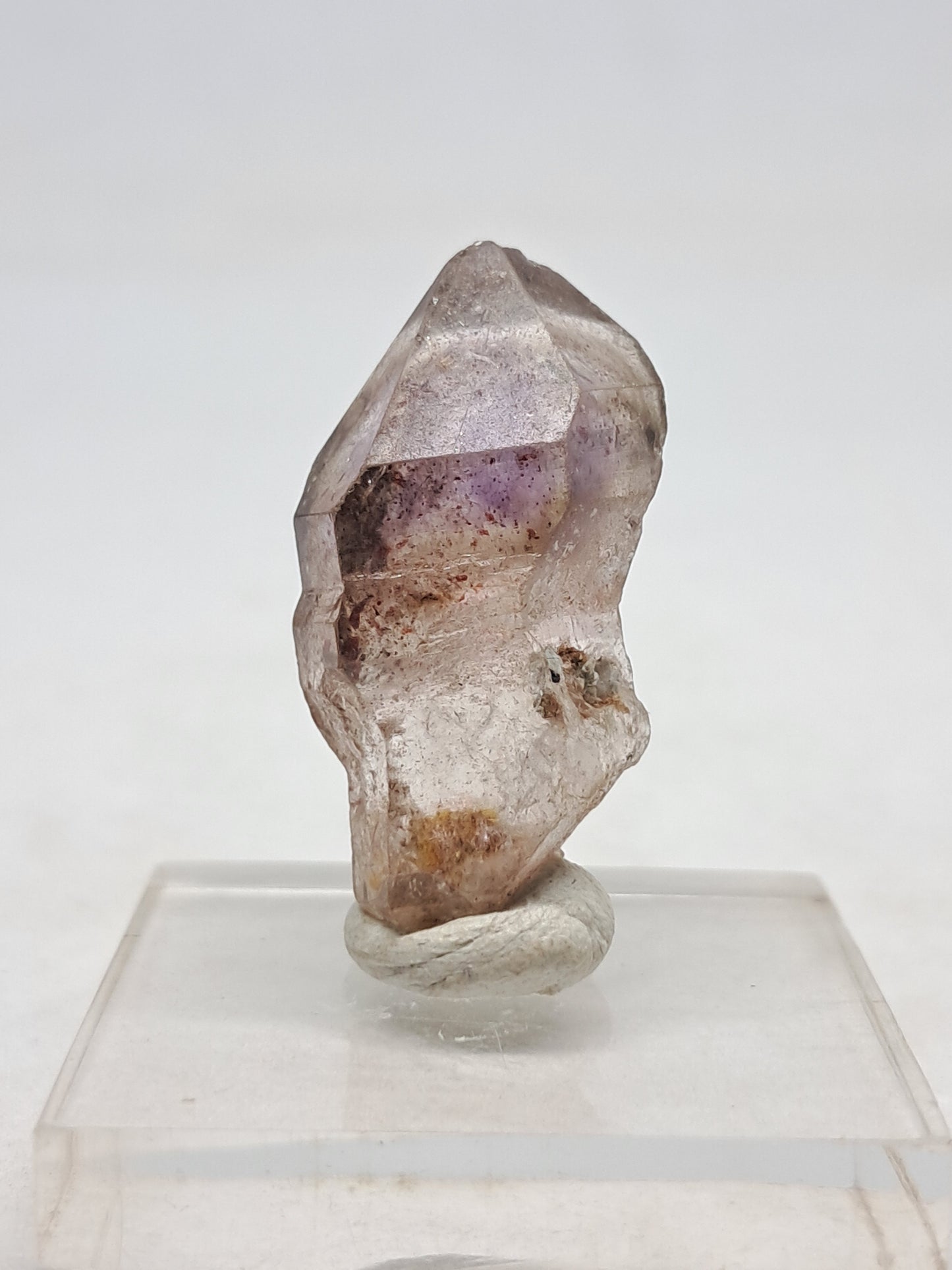 Amethyst with "Super Seven" Inclusions (Karur) Quartz Crystal Point | Natural Stone | Mineral Specimen (Non-precious Natural Stone) #KA62