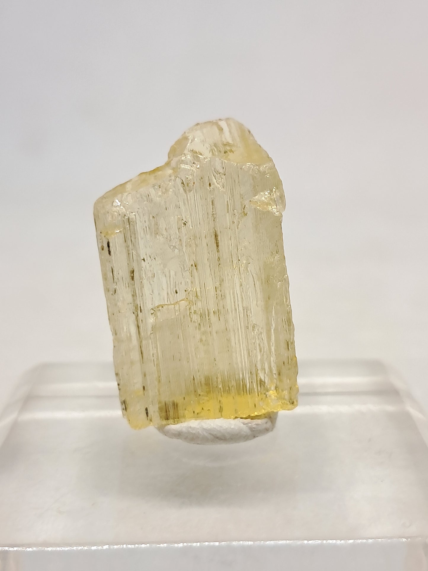 Cristal de escapolita natural (karur) *Calidad de gema* Piedra en bruto | Ejemplar mineral n.° SCP1
