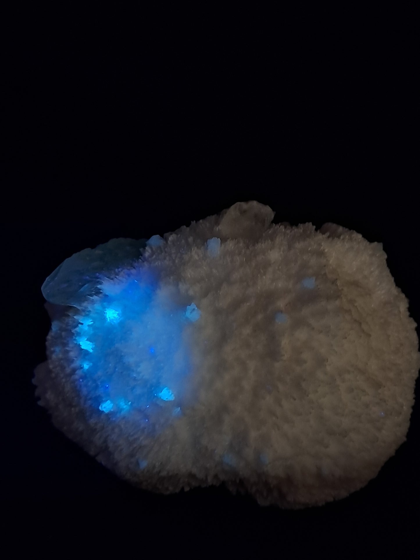 Green Apophyllite (Fluorapophyllite) on Mordenite (Aurangabad) Natural Crystal | Mineral Specimen #GA5