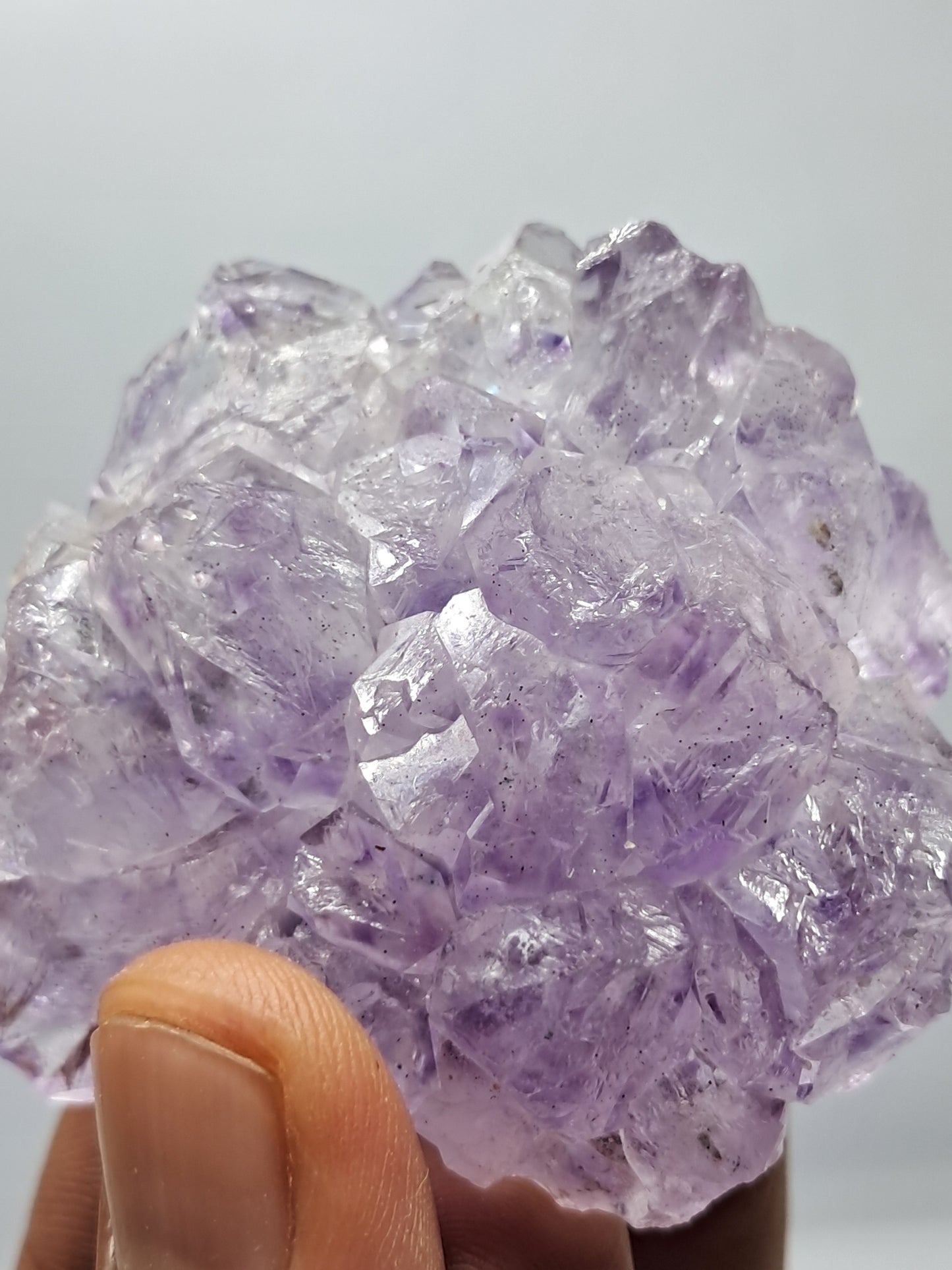 Amatista Flor de Cetro (Karur) | Piedra natural | Ejemplar mineral n.° KA85
