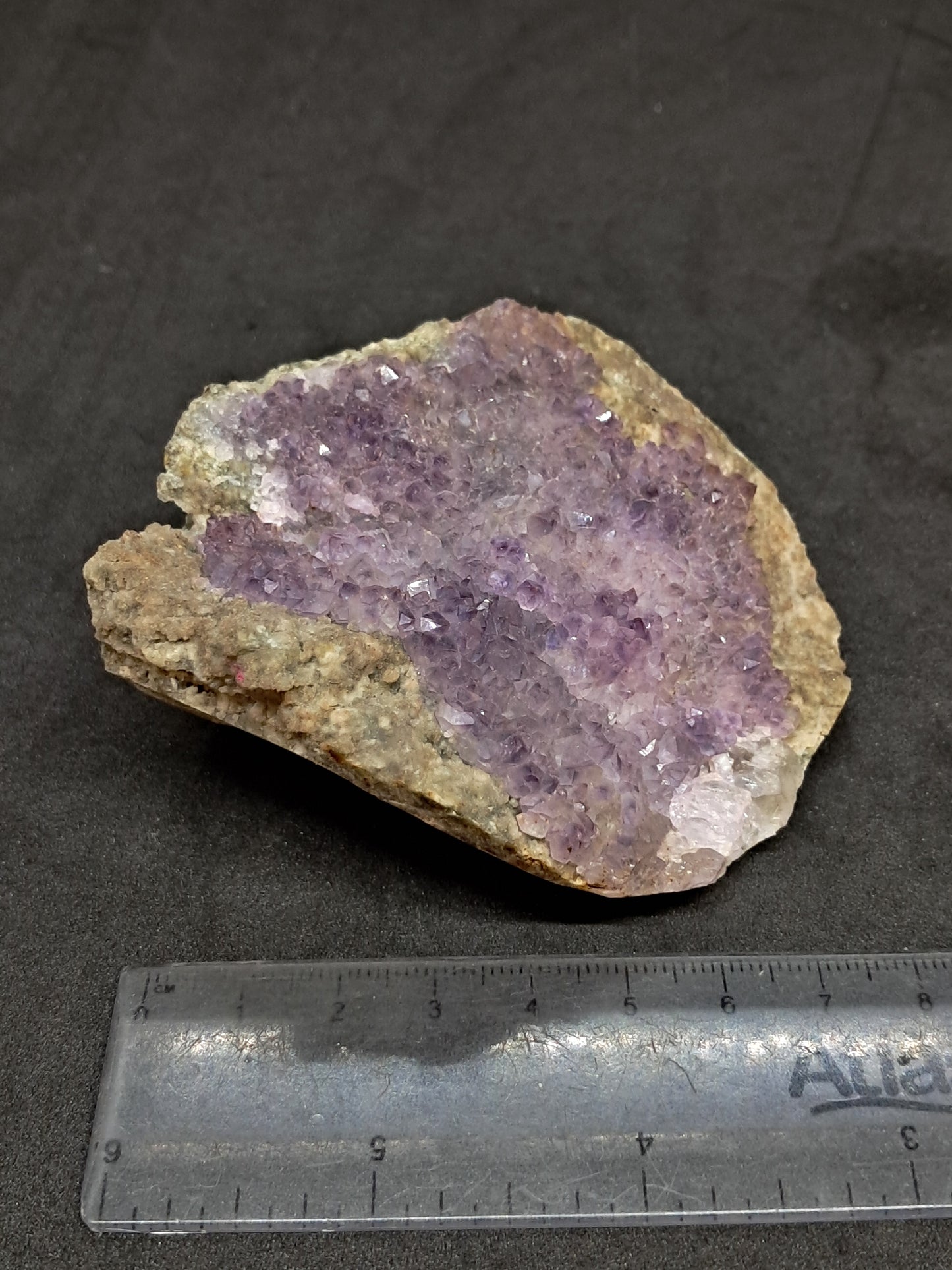 Karur Amethyst Flower on Matrix (Karur) Crystal Cluster | Natural Stone | Mineral Specimen #KA104