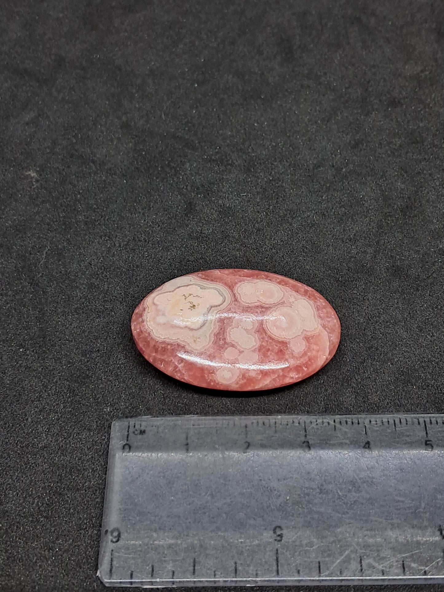 Rhodocrosite Palmstone (Argentina) Polished Stone | Rare Mineral #RHD4