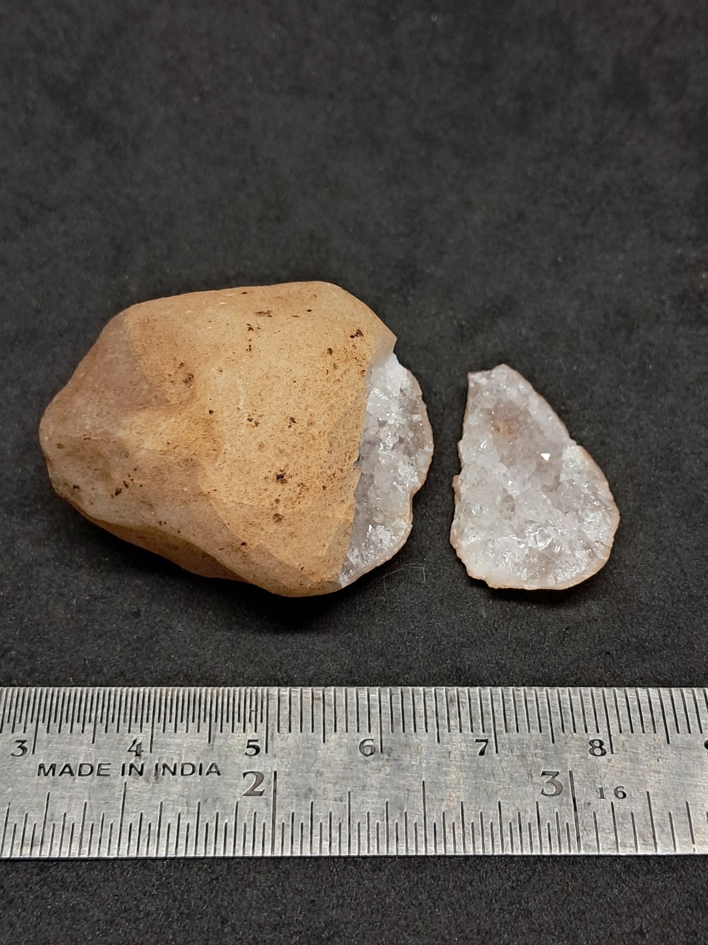 Quartz Geode (Ajanta) | Deep Cavity | Natural Crystal | Big Points #GD22