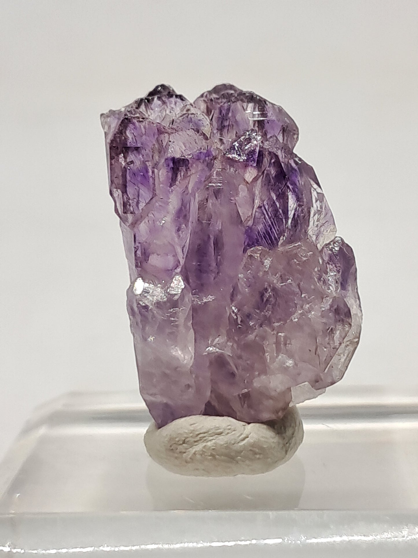 Formación de Amatista en "Panal" (Karur) | Crecimiento interno | Cristal natural | Ejemplar mineral | Super Seven #KA162