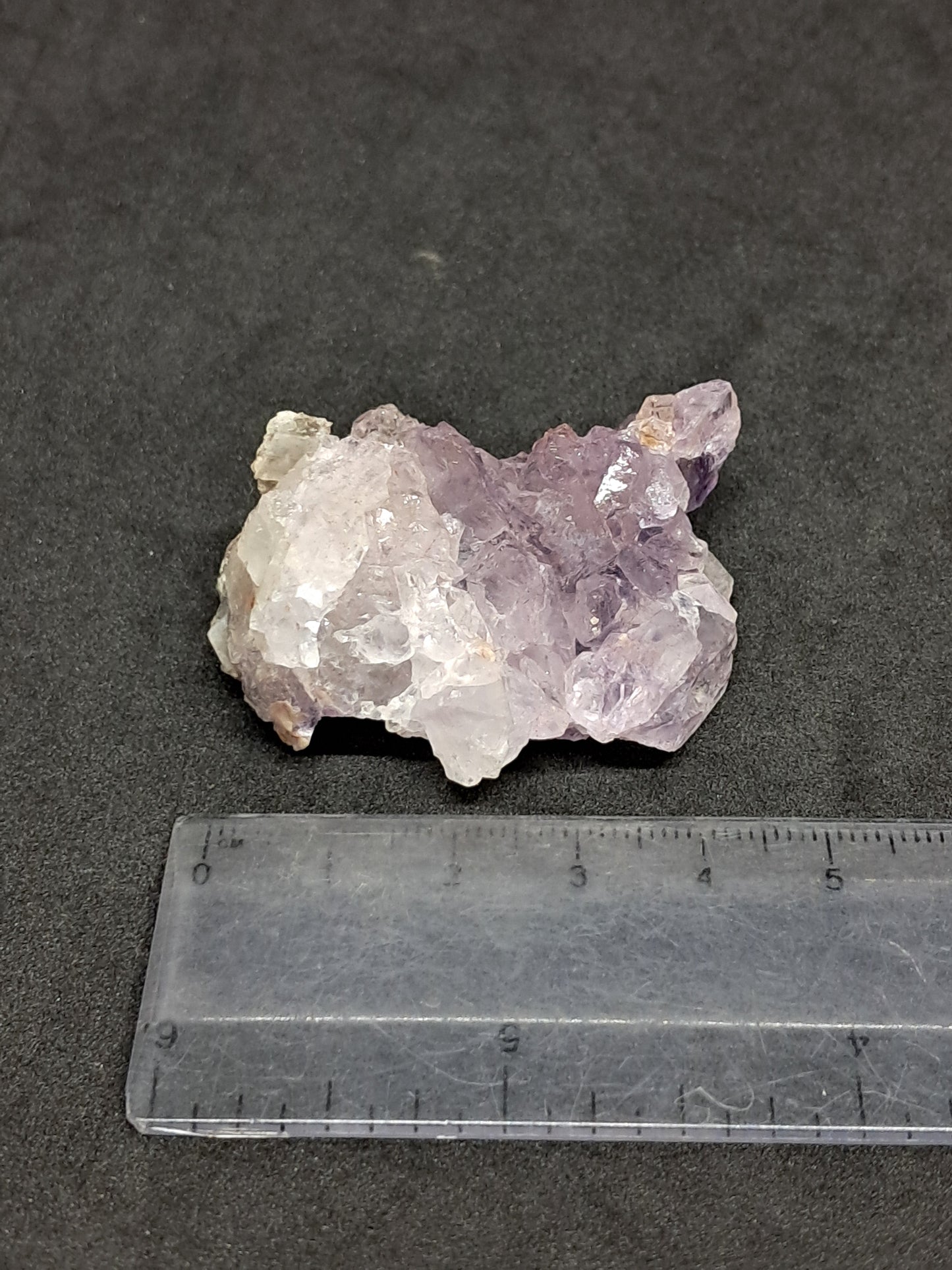 Formación de Amatista en "Panal" (Karur) | Crecimiento interno | Cristal natural | Piedra única | Ejemplar mineral n.° KA156