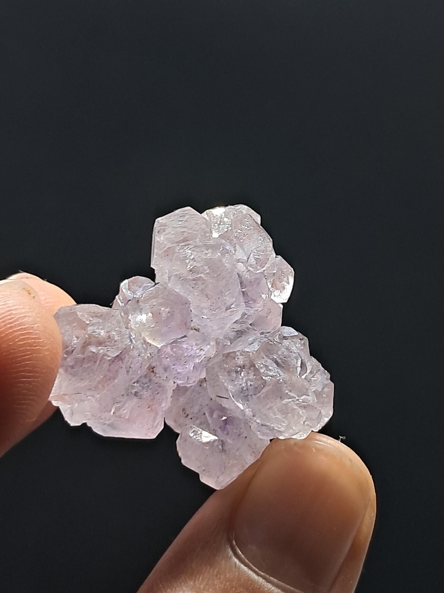 Amatista en Formación de Panal (Karur) | Crecimiento Interno | Cristal Natural | Piedra Única | Ejemplar Mineral #KA158
