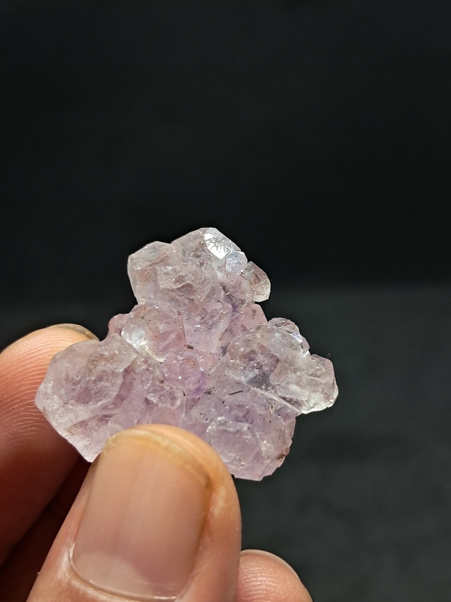 Amatista en Formación de Panal (Karur) | Crecimiento Interno | Cristal Natural | Piedra Única | Ejemplar Mineral #KA158