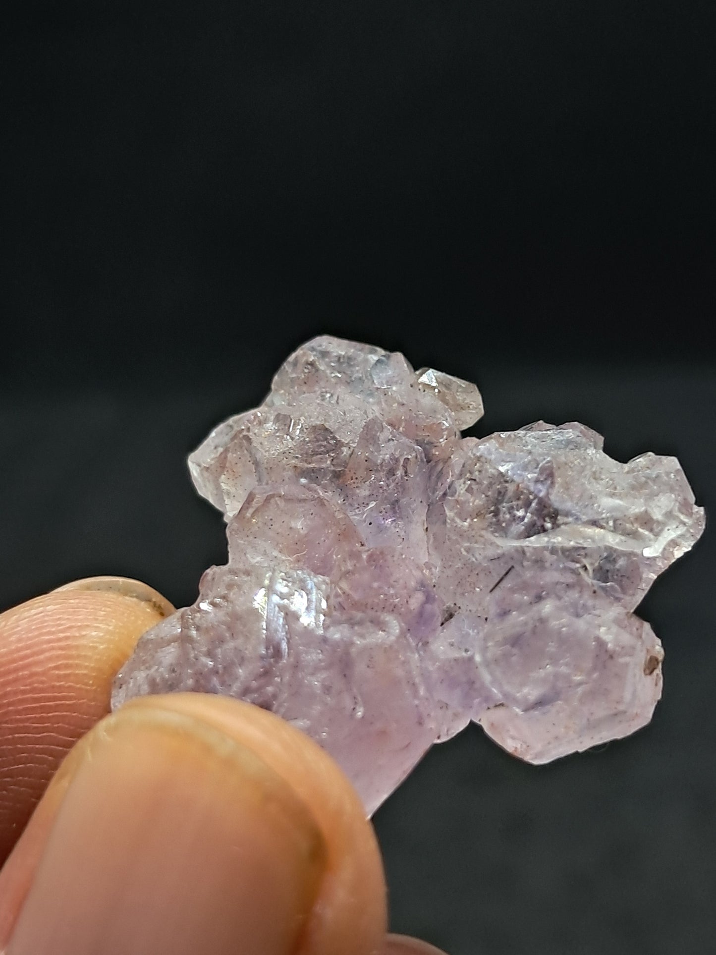 Amatista en Formación de Panal (Karur) | Crecimiento Interno | Cristal Natural | Piedra Única | Ejemplar Mineral #KA158