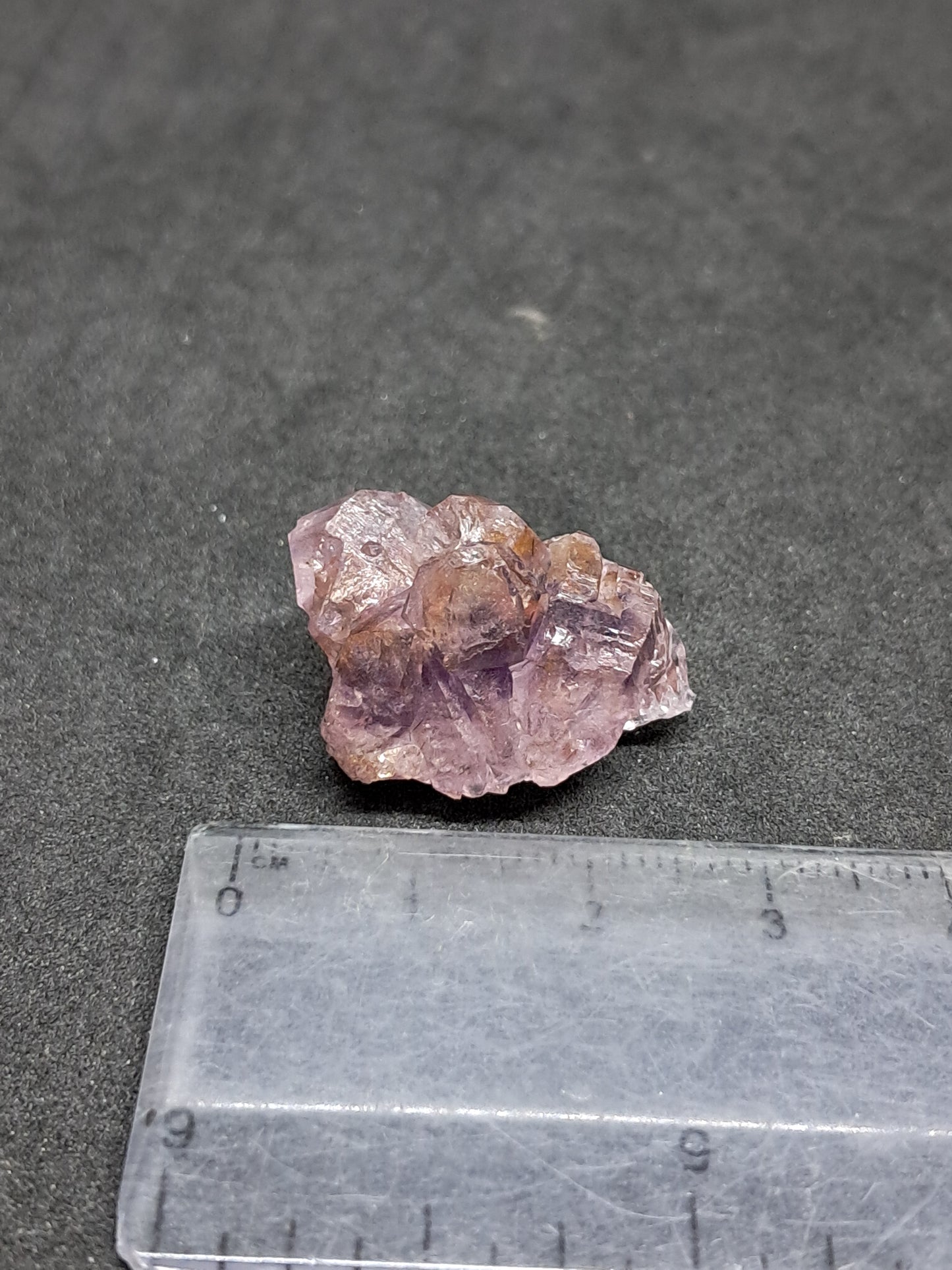 Formación de Amatista en "Panal" (Karur) | Crecimiento interno | Cristal natural | Ejemplar mineral | Super Seven #KA163