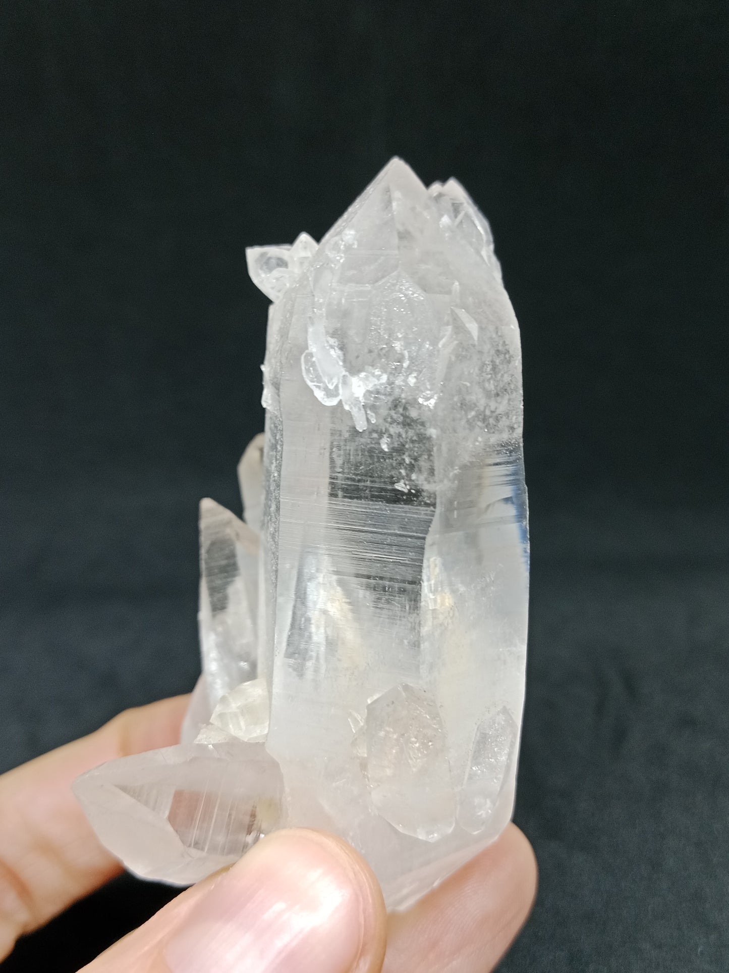 Himalayan Quartz Cluster | Self-Healed Formation (Himachal Pradesh) | Natural Crystal #CH2