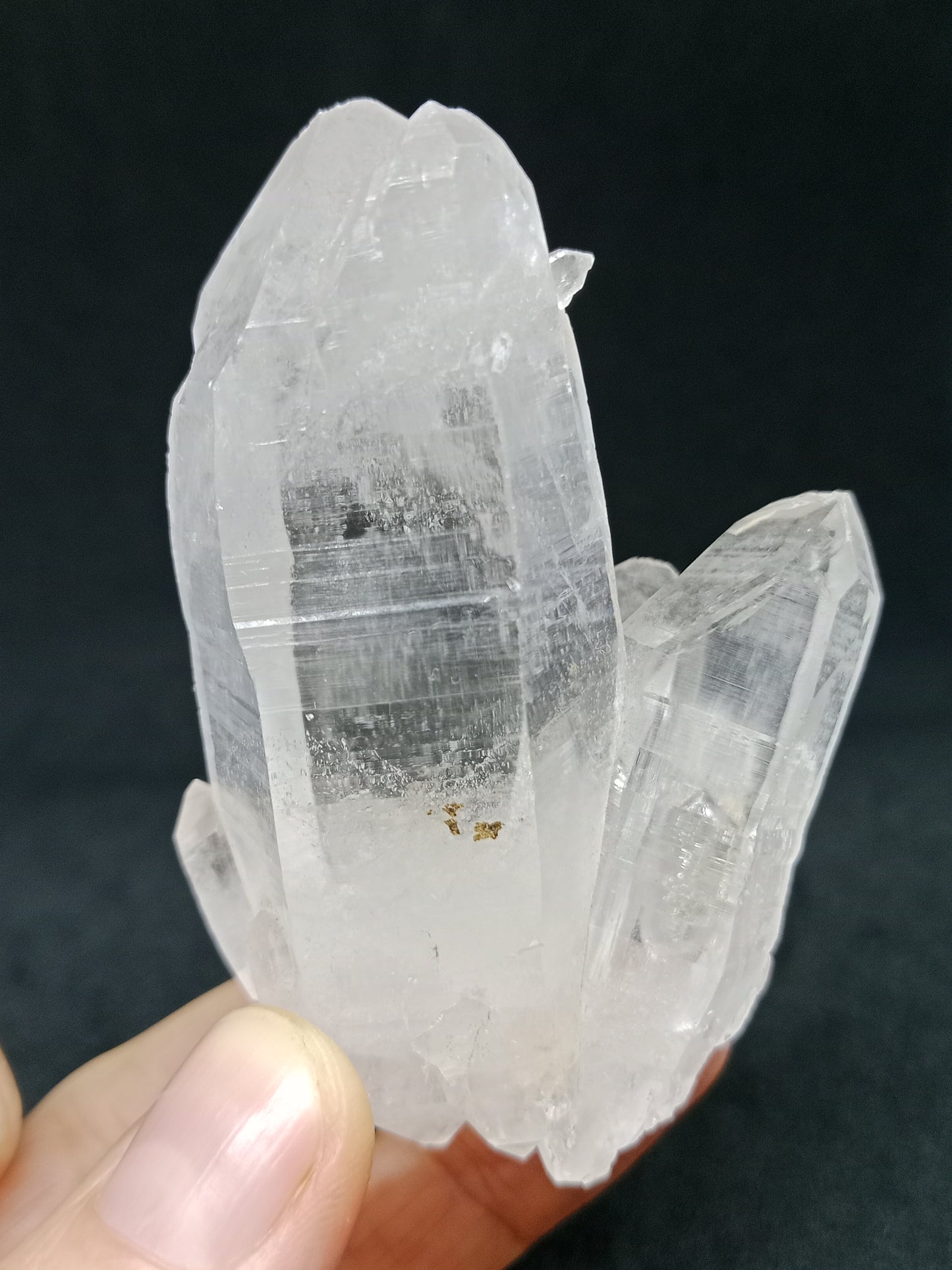 Himalayan Quartz Cluster | Self-Healed Formation (Himachal Pradesh) | Natural Crystal #CH2
