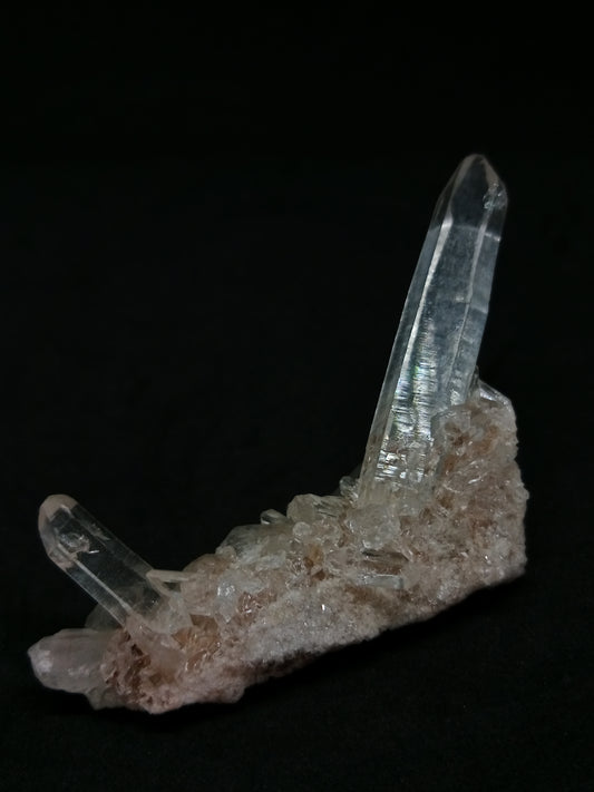 Himalayan Quartz Cluster (Himachal Pradesh) Natural Crystal | Transparent Lustrous Mineral Specimen #CH17