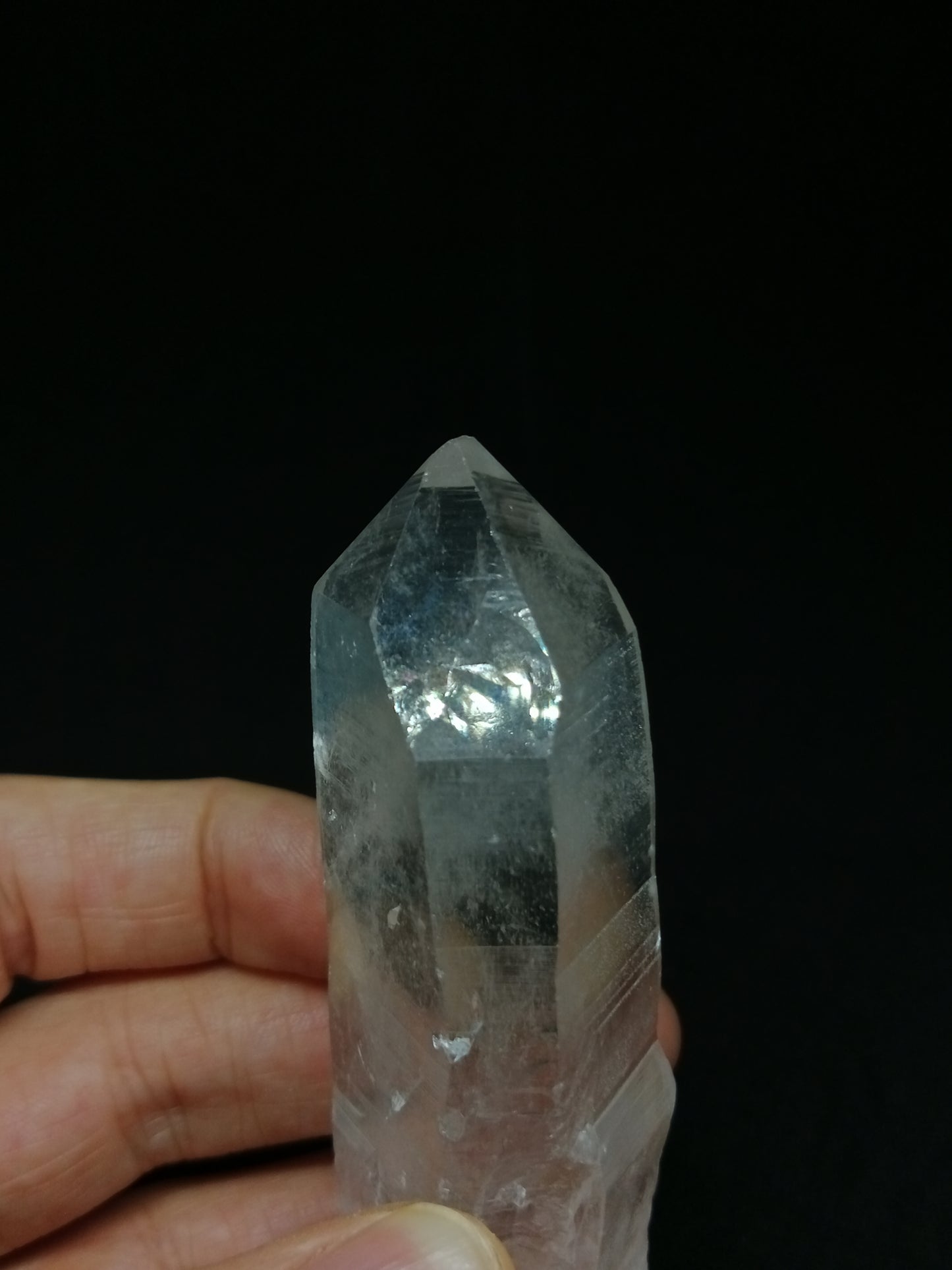 Self-standing Himalayan Quartz Point | Natural Crystal | Mineral Specimen #CH18