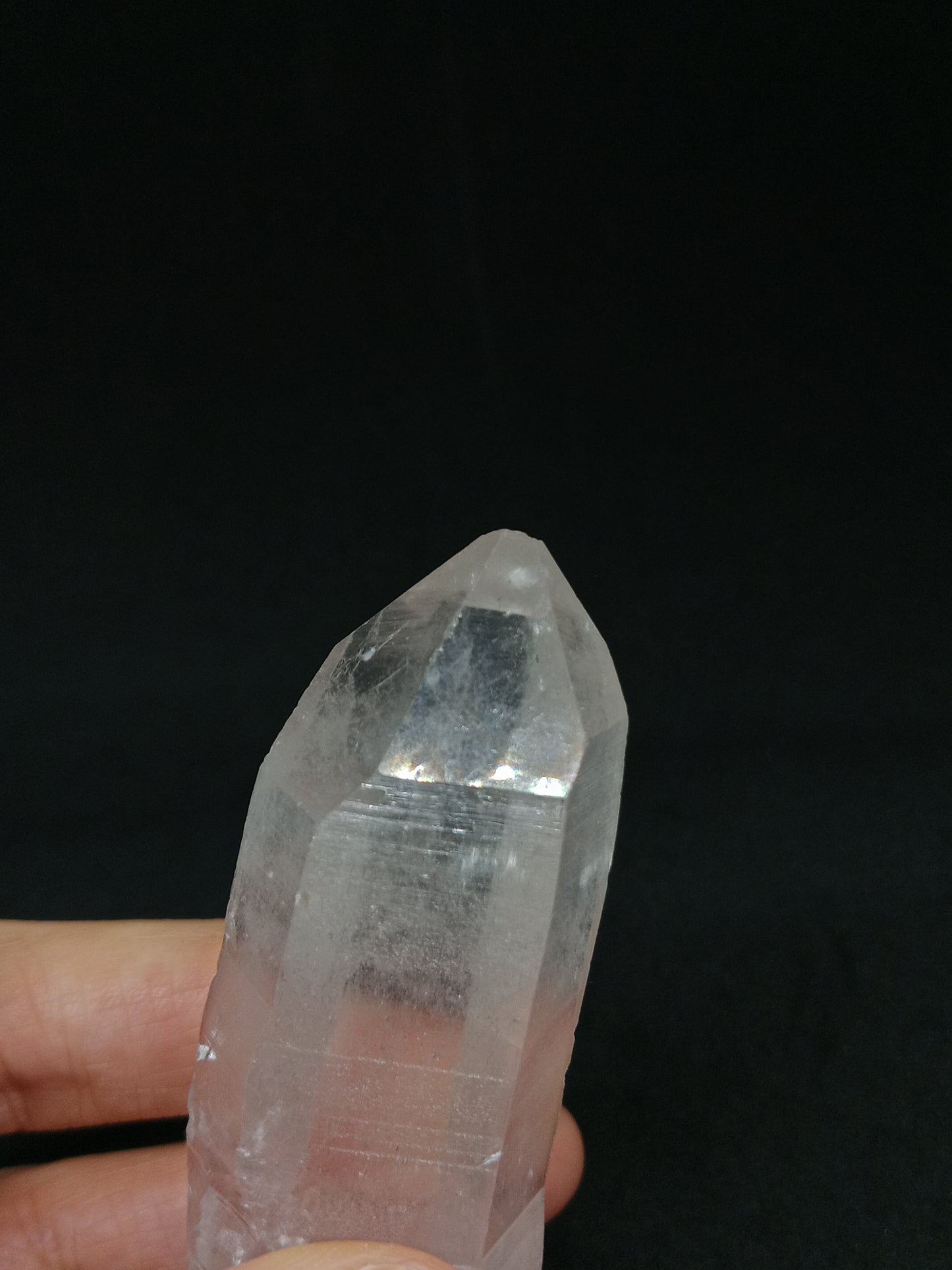 Self-standing Himalayan Quartz Point | Natural Crystal | Mineral Specimen #CH18