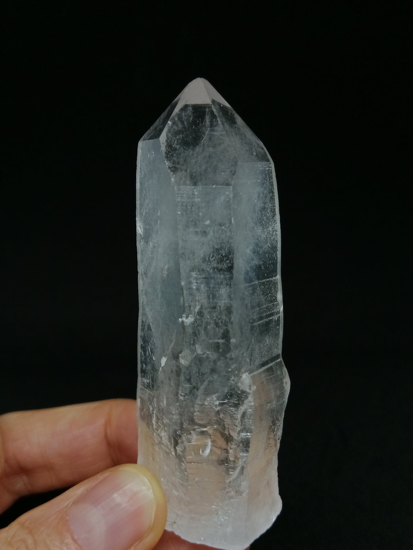 Self-standing Himalayan Quartz Point | Natural Crystal | Mineral Specimen #CH18