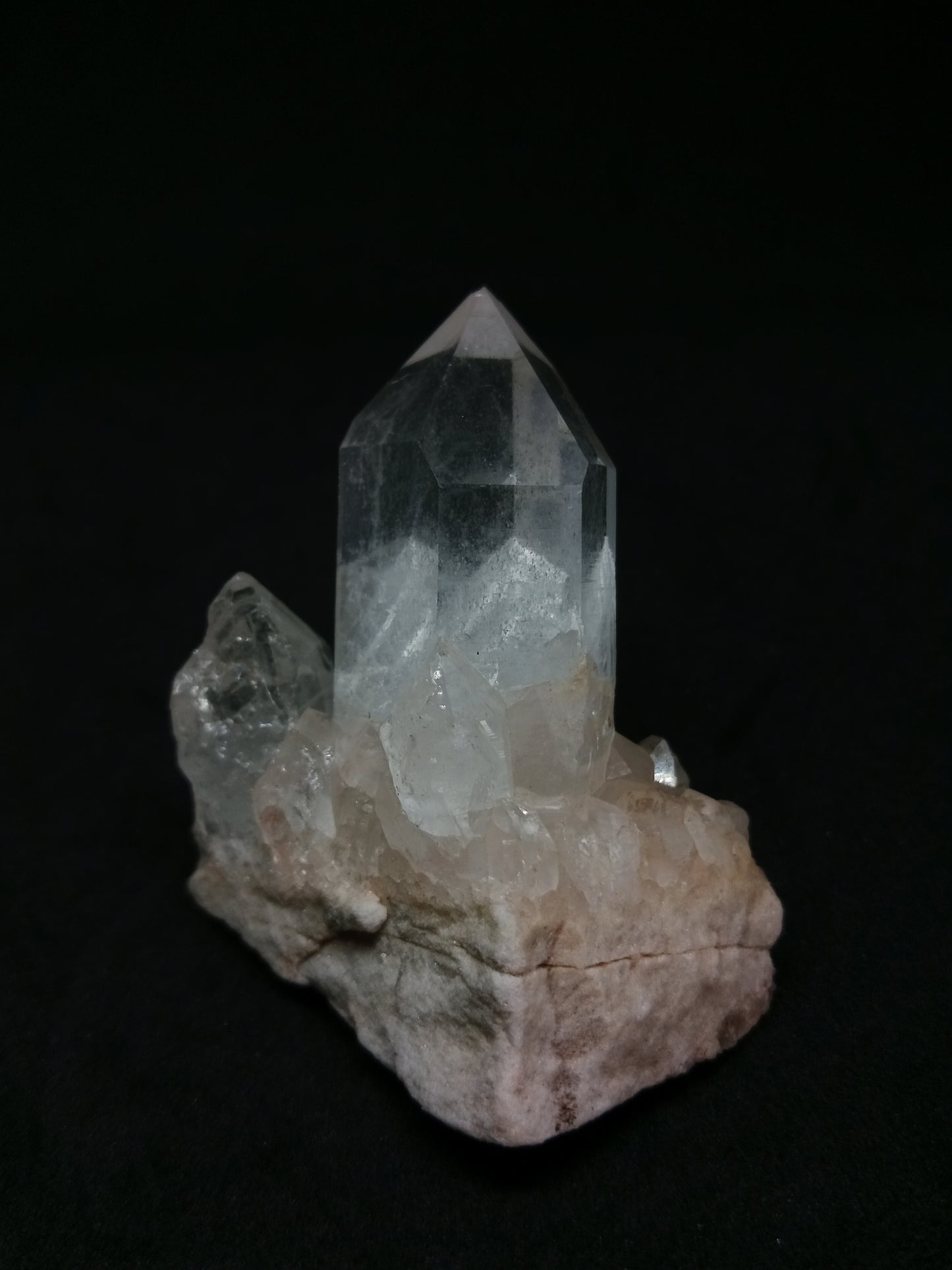 Himalayan Quartz Cluster (Himachal Pradesh) Natural Crystal Point #CH 21